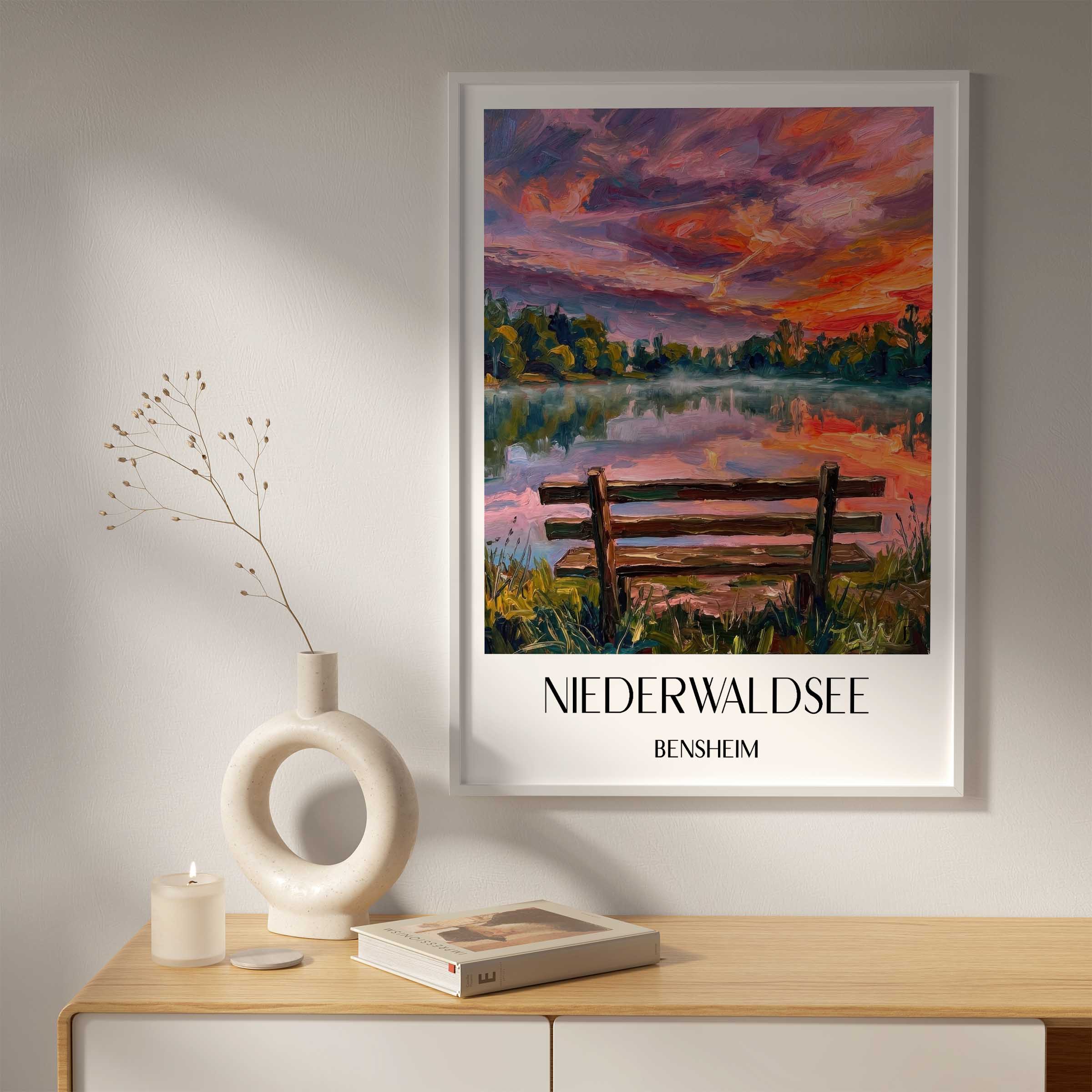 niederwaldsee-bensheim-deutschland-poster-oil-painting-oelgemaelde