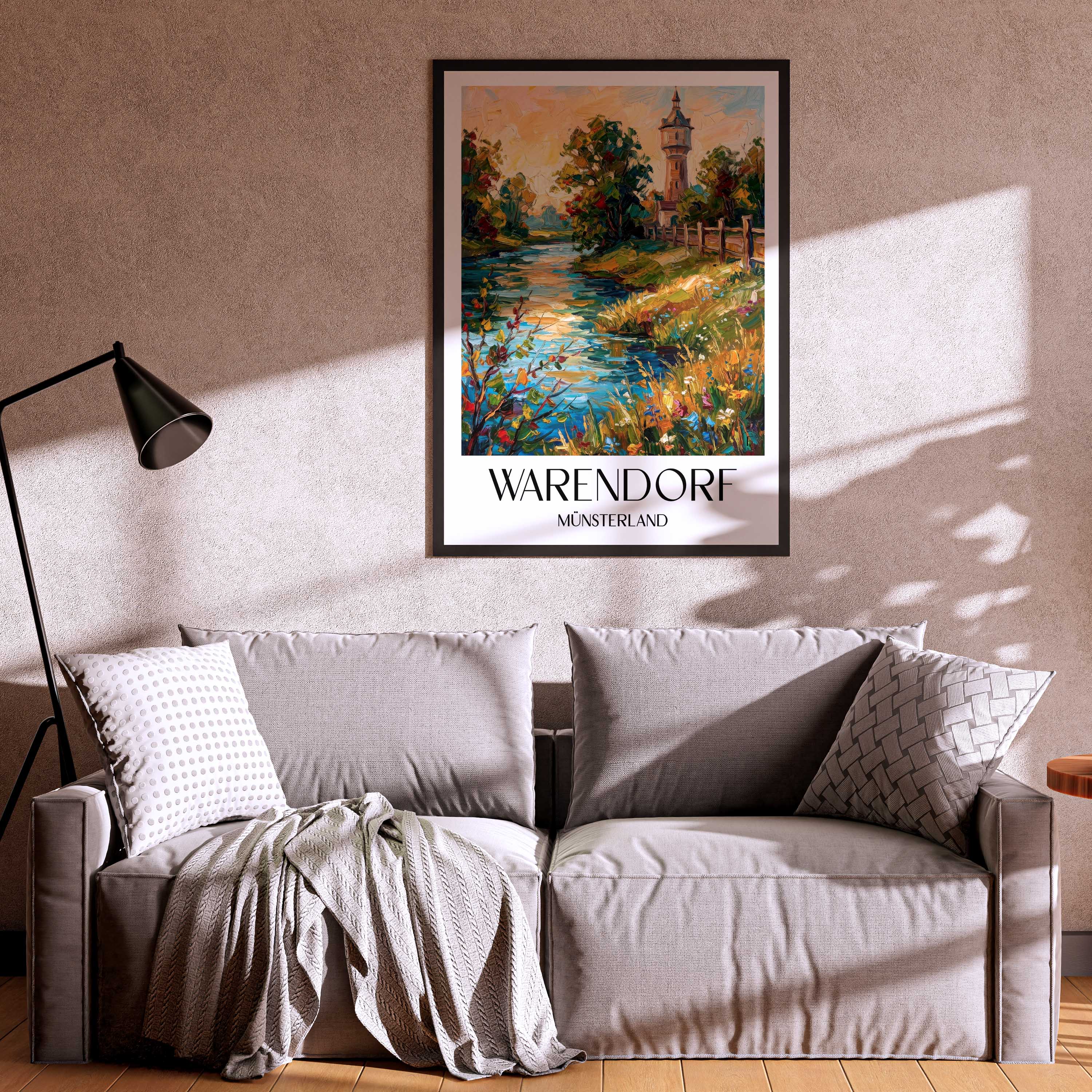 warendorf-münsterland-deutschland-poster-oil-painting-oelgemaelde