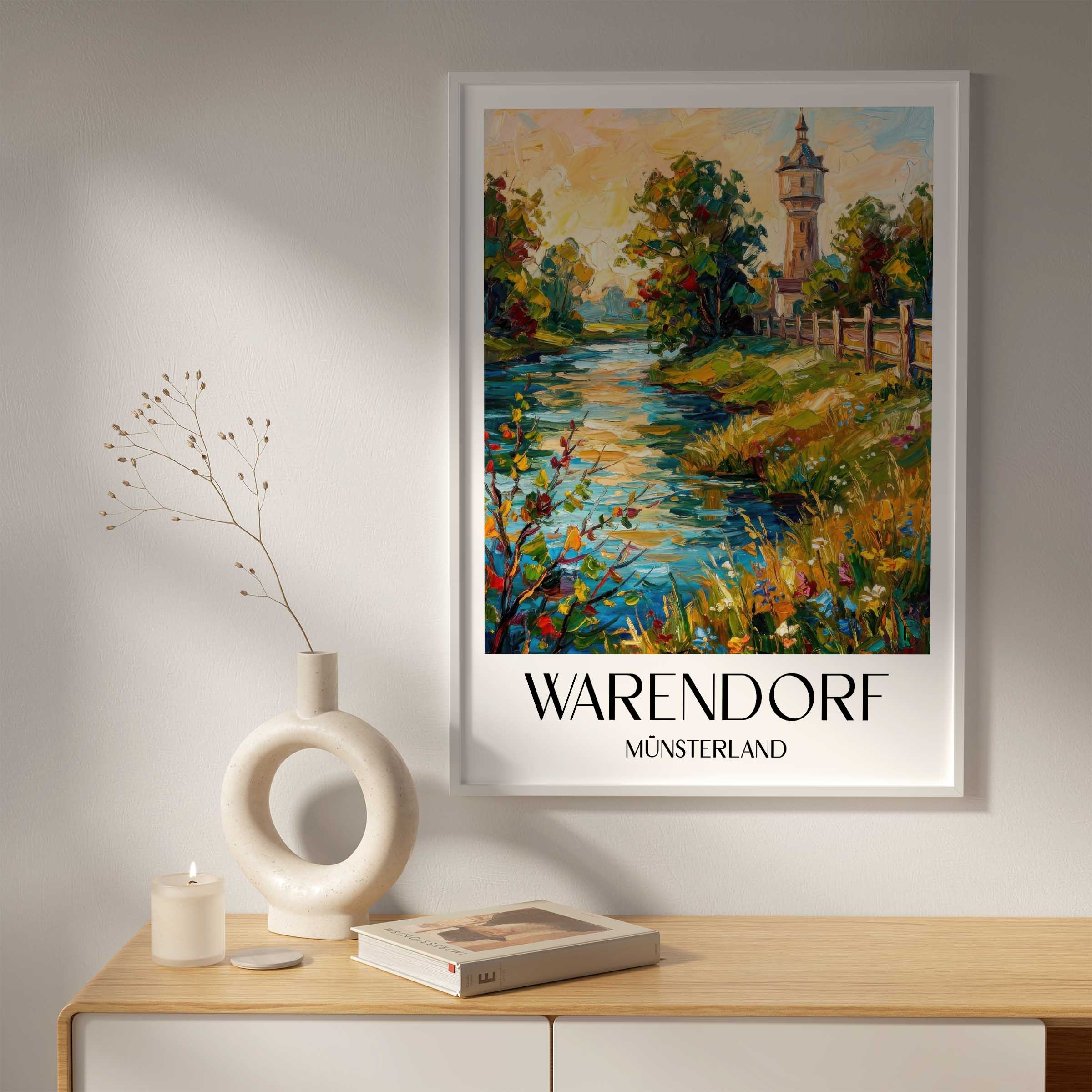 warendorf-münsterland-deutschland-poster-oil-painting-oelgemaelde