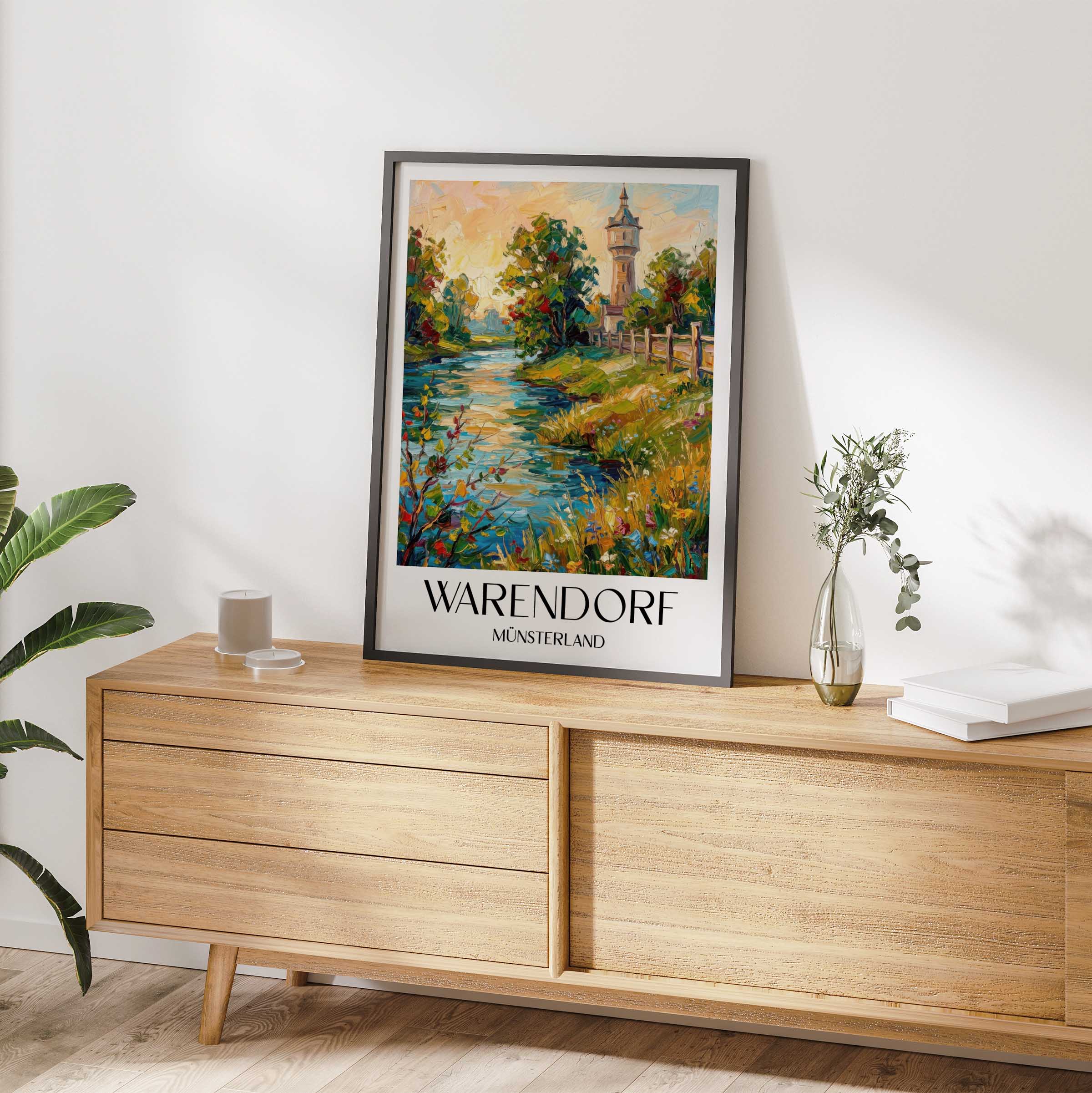 warendorf-münsterland-deutschland-poster-oil-painting-oelgemaelde