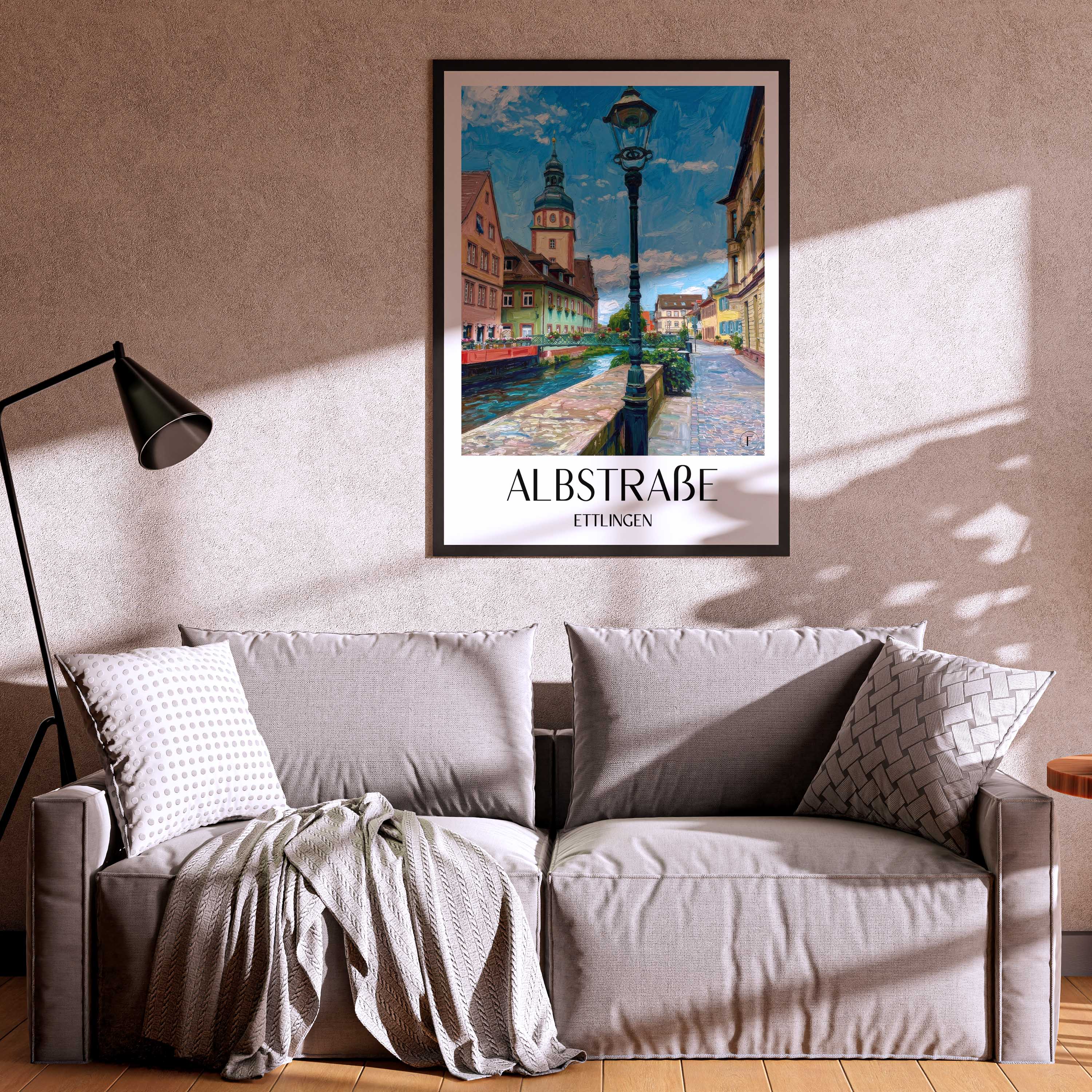 albstraße-ettlingen-deutschland-poster-oil-painting-oelgemaelde