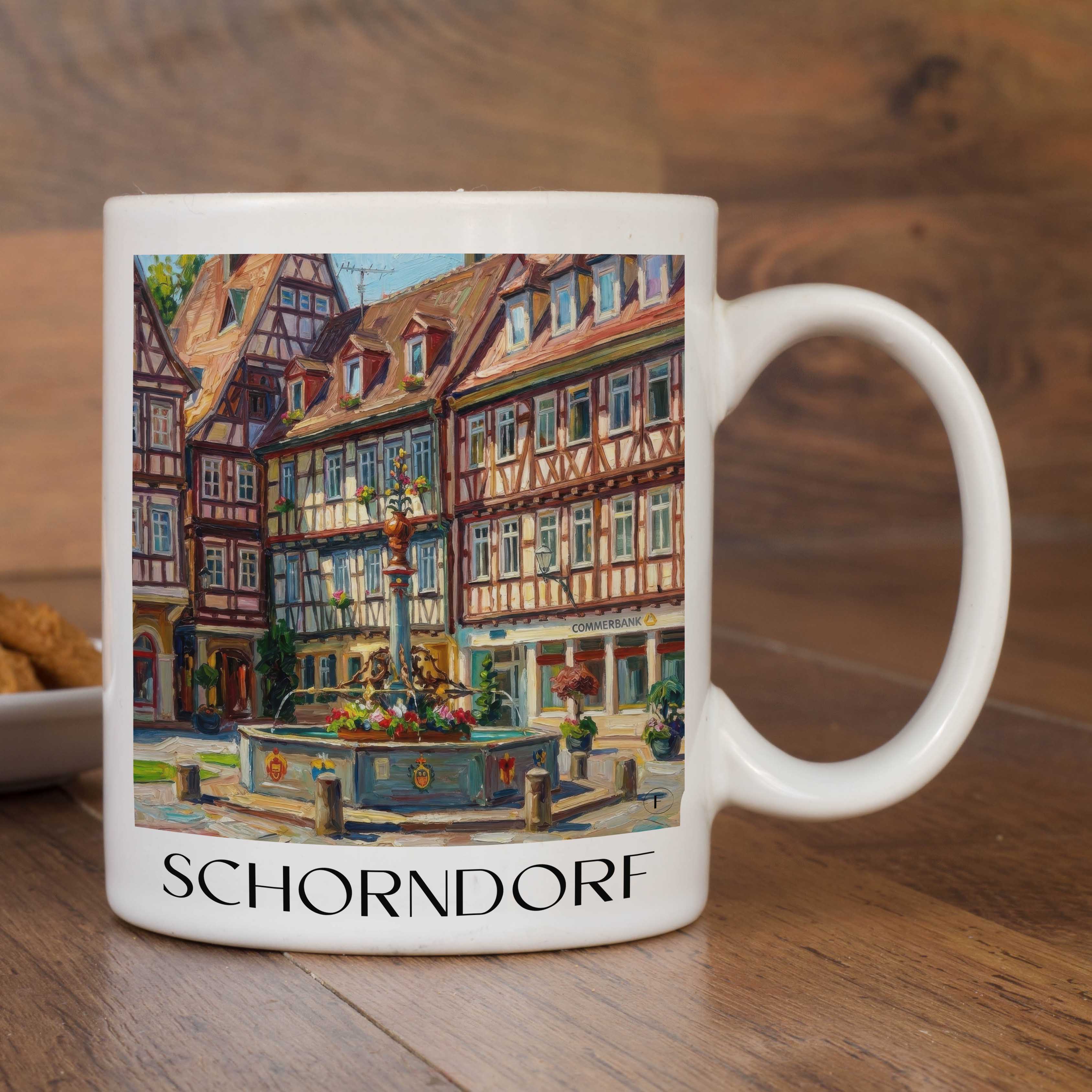 schorndorf-württemberg-deutschland-kaffeebecher-oil-painting-oelgemaelde
