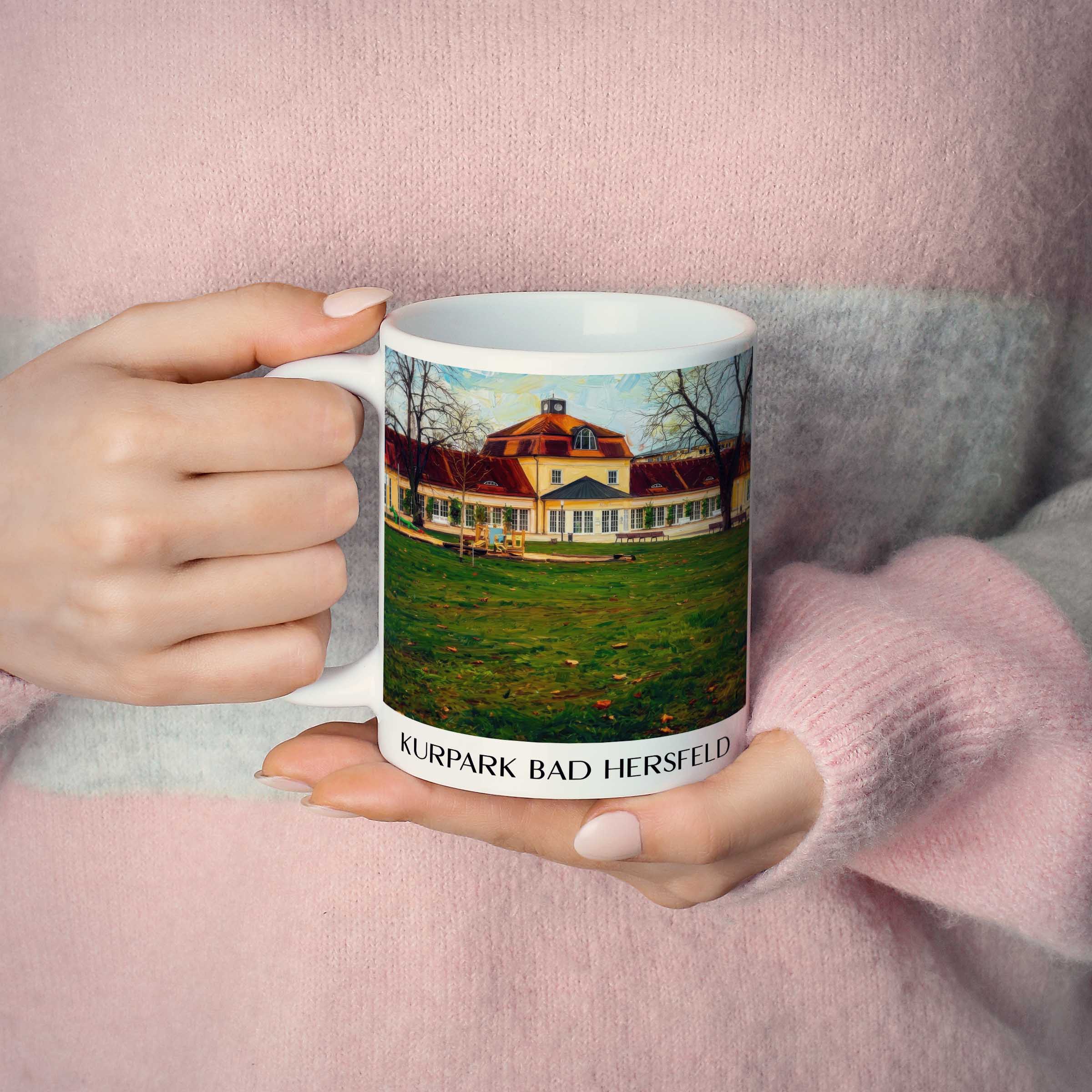 kurpark-bad-hersfeld-deutschland-kaffeebecher-oil-painting-oelgemaelde