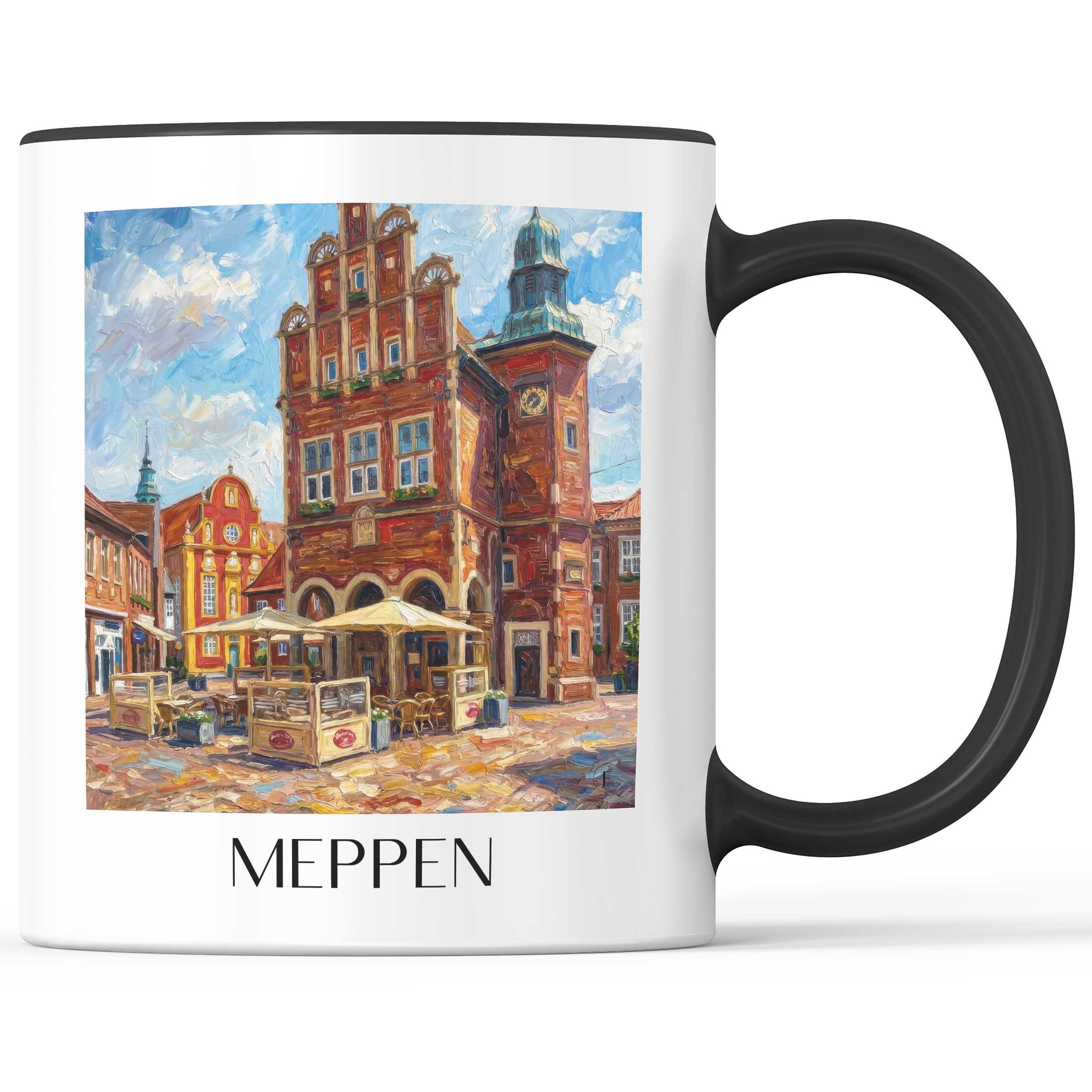meppen-niedersachsen-deutschland-kaffeebecher-oil-painting-oelgemaelde