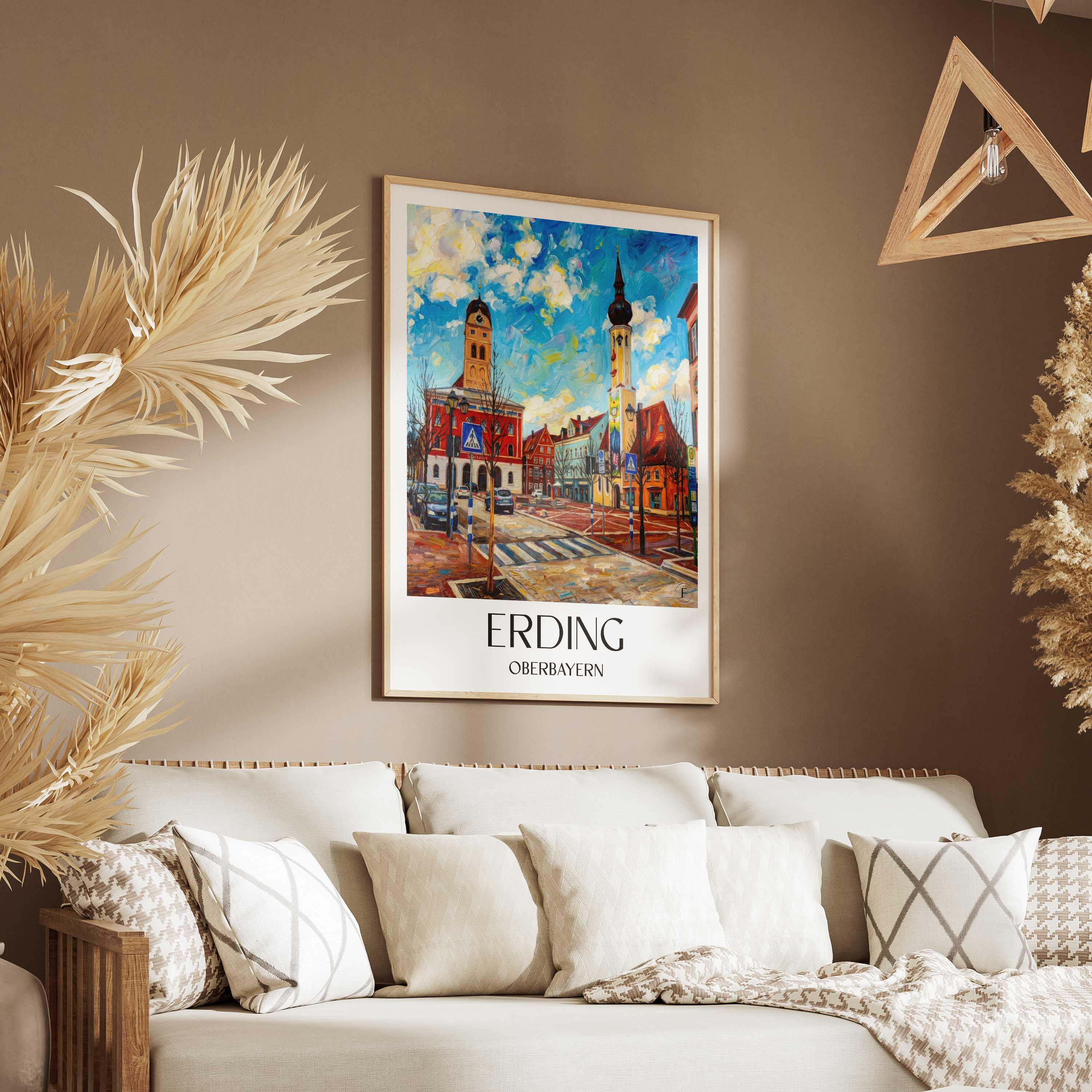 erding-oberbayern-deutschland-poster-oil-painting-oelgemaelde