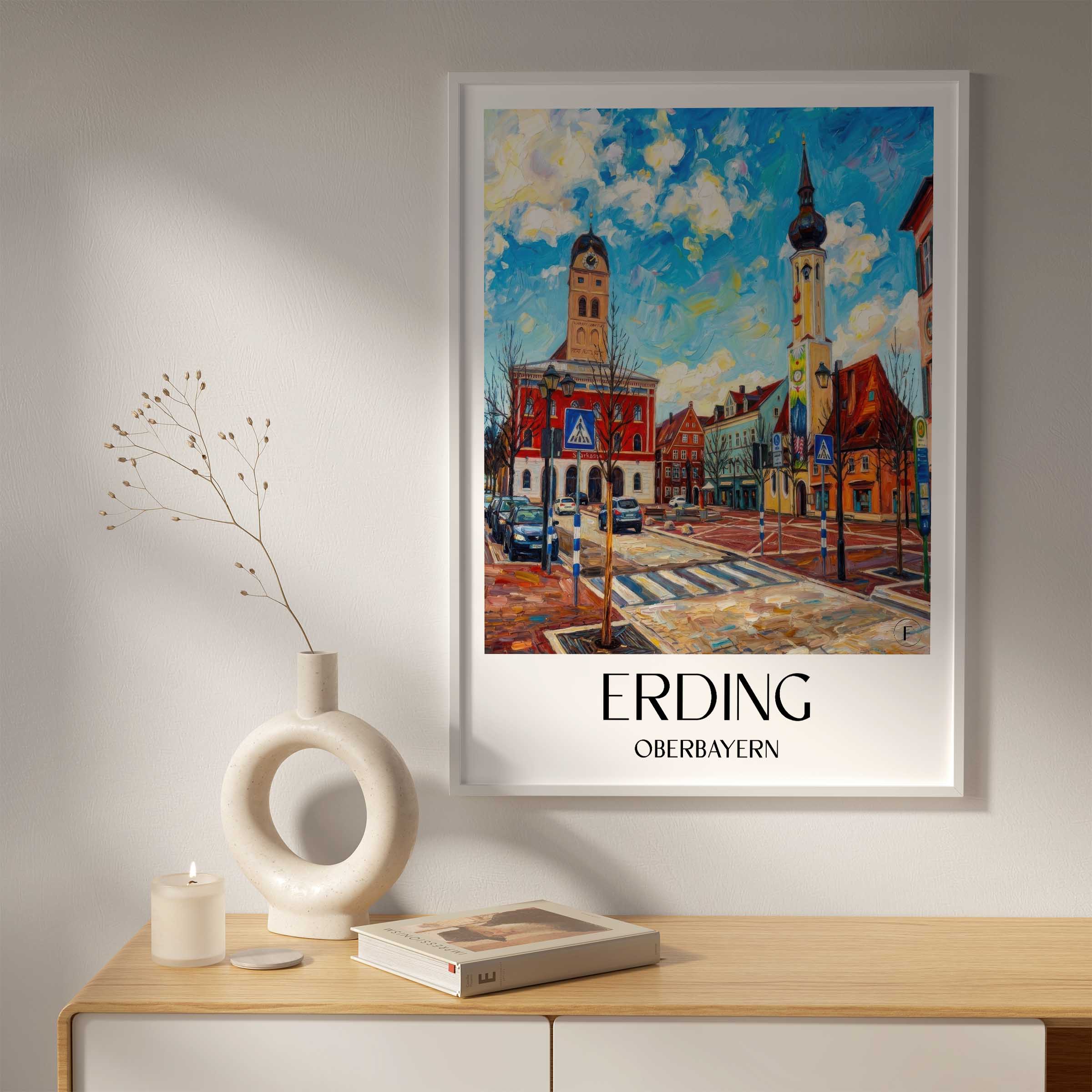 erding-oberbayern-deutschland-poster-oil-painting-oelgemaelde