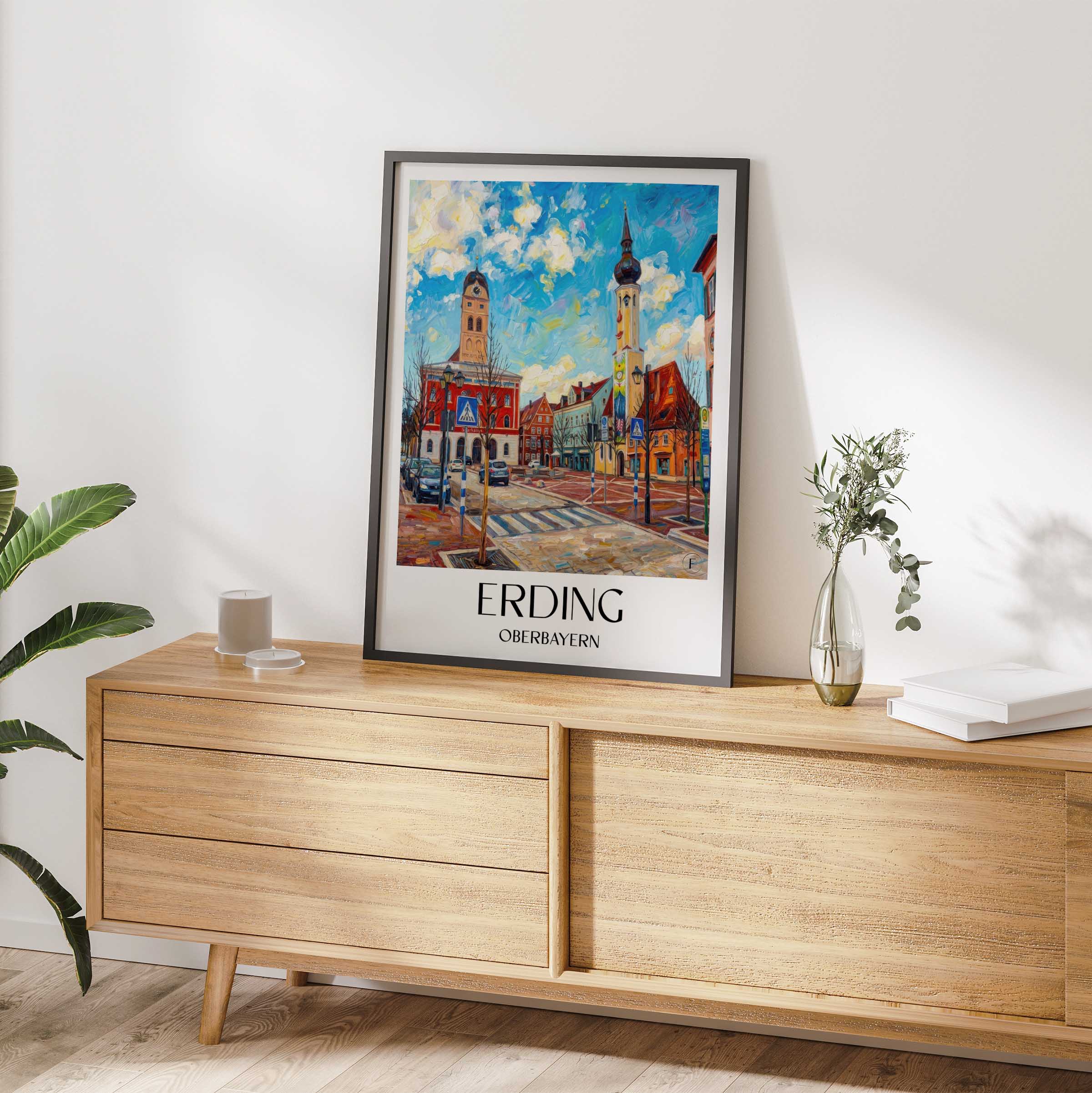 erding-oberbayern-deutschland-poster-oil-painting-oelgemaelde