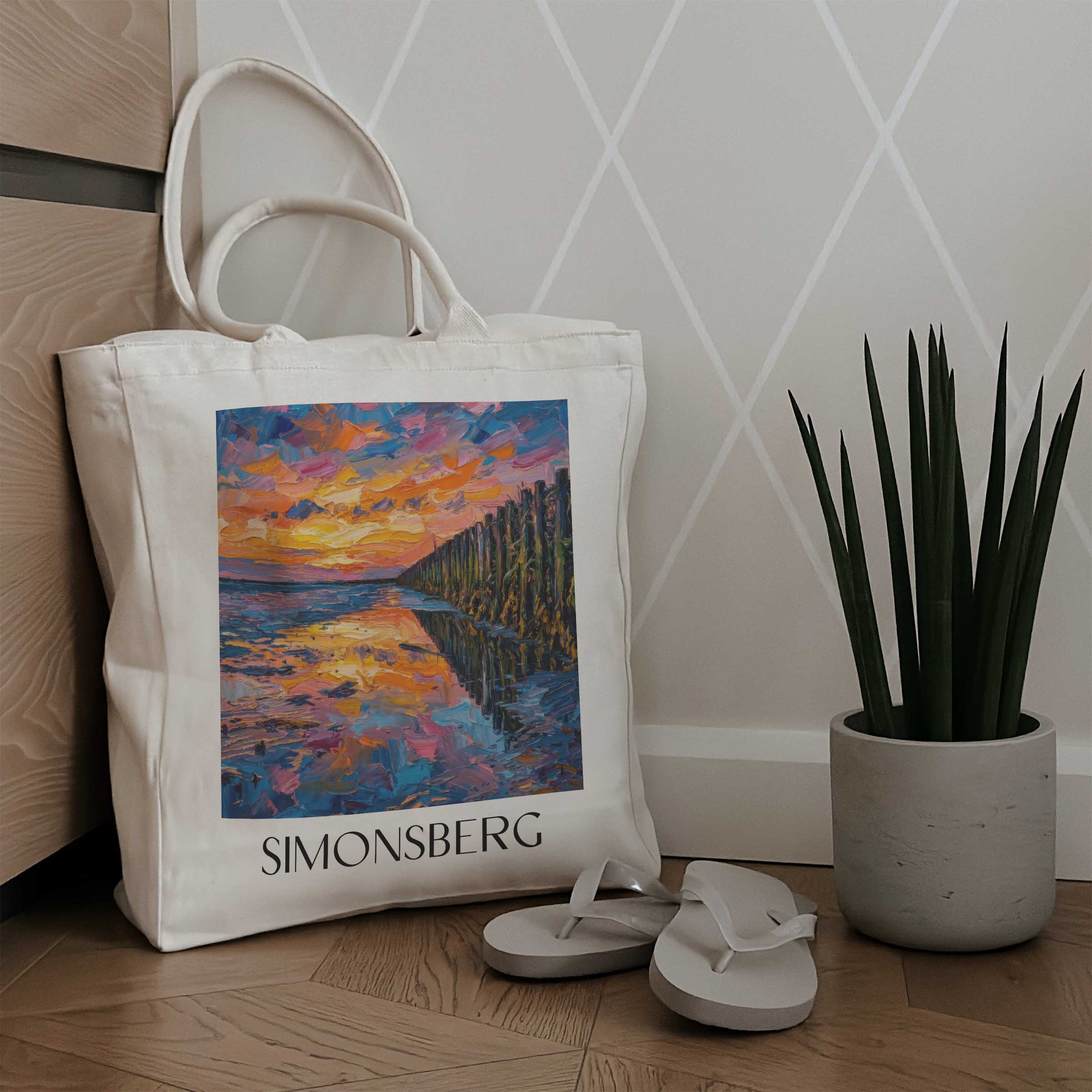 simonsberg-nordfriesland-deutschland-einkaufstasche-oil-painting-oelgemaelde