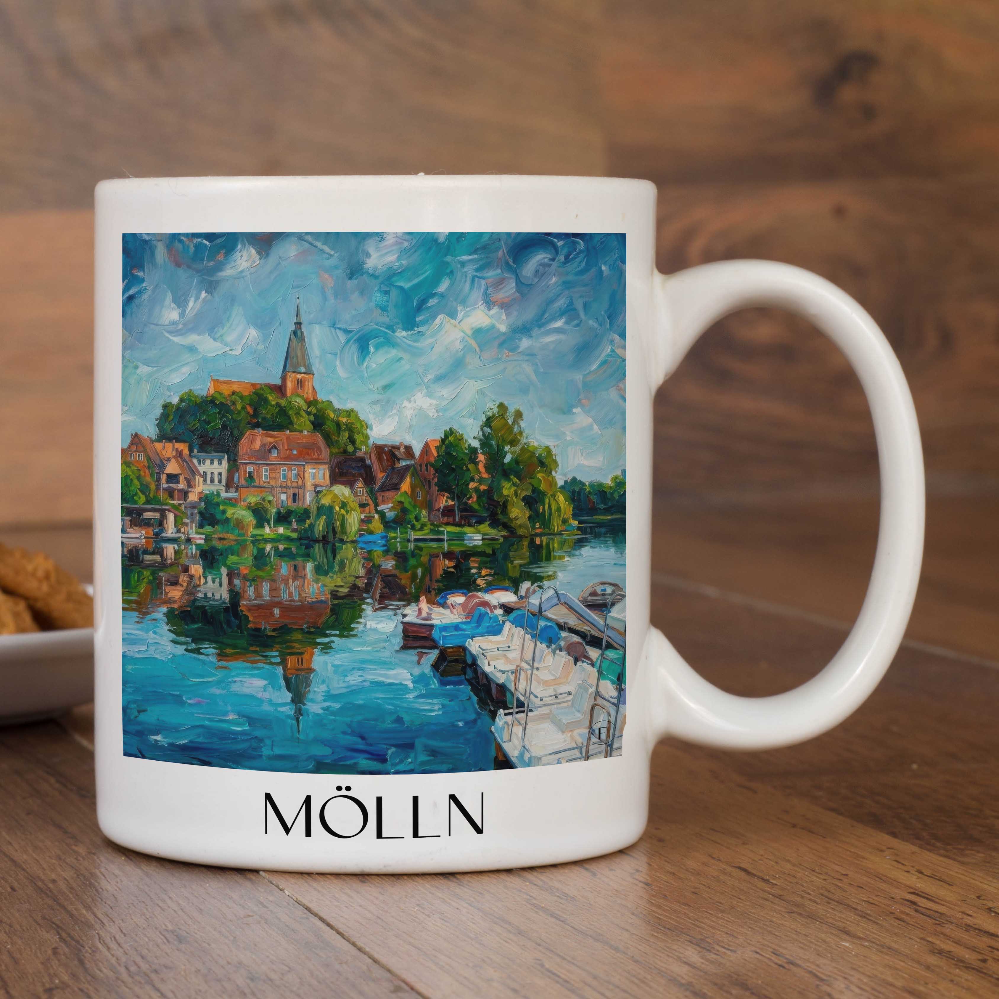mölln-schleswig-holstein-deutschland-kaffeebecher-oil-painting-oelgemaelde