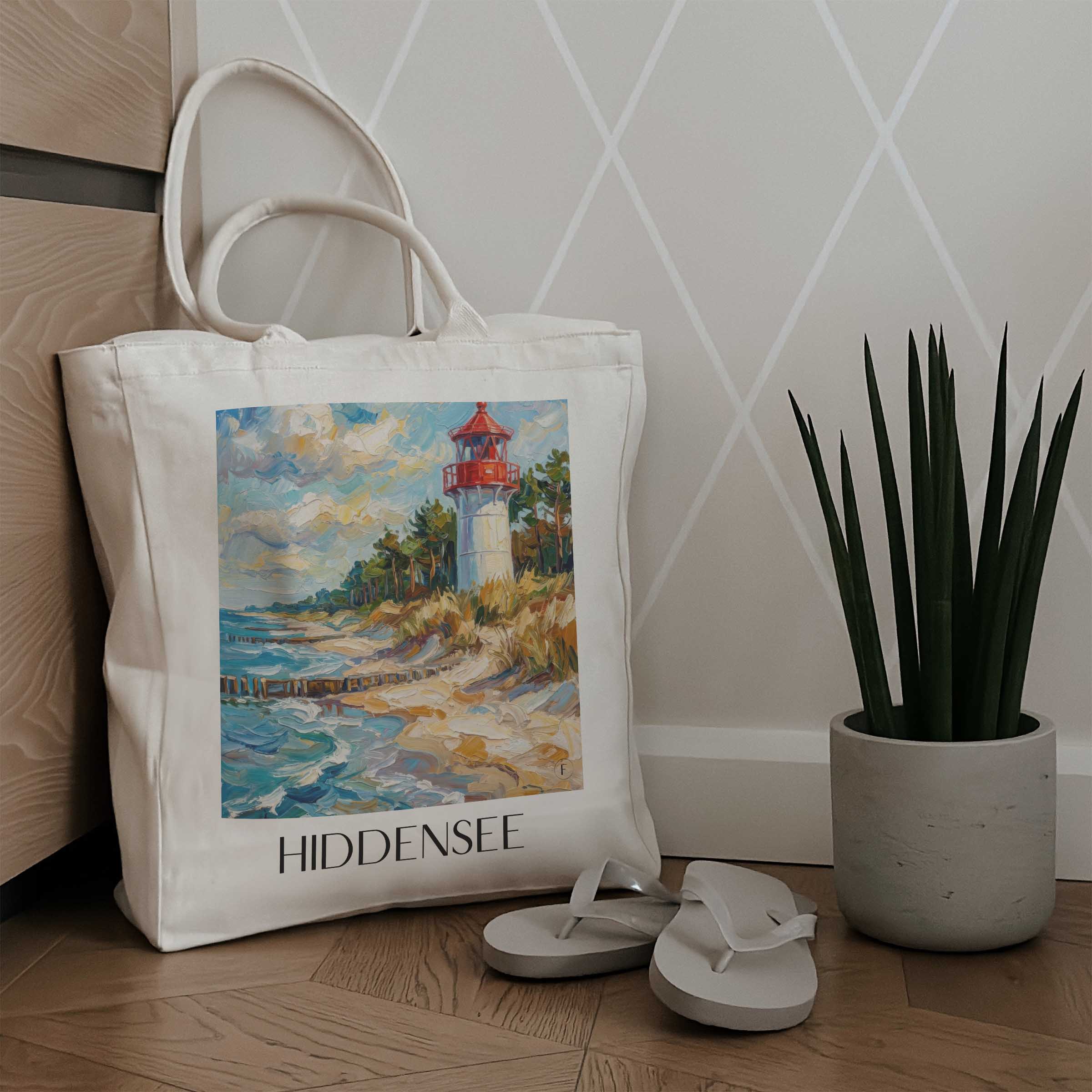 hiddensee-vorpommern-deutschland-einkaufstasche-oil-painting-oelgemaelde