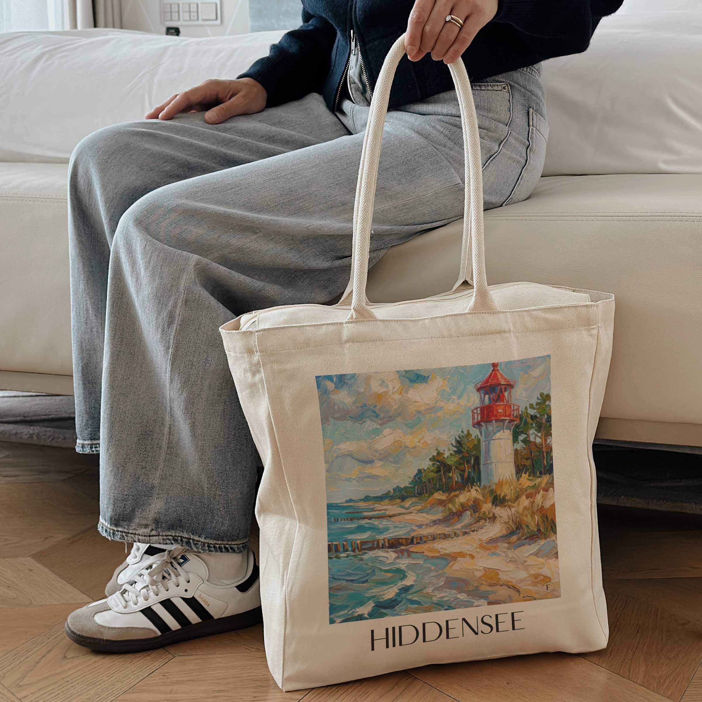 hiddensee-vorpommern-deutschland-einkaufstasche-oil-painting-oelgemaelde