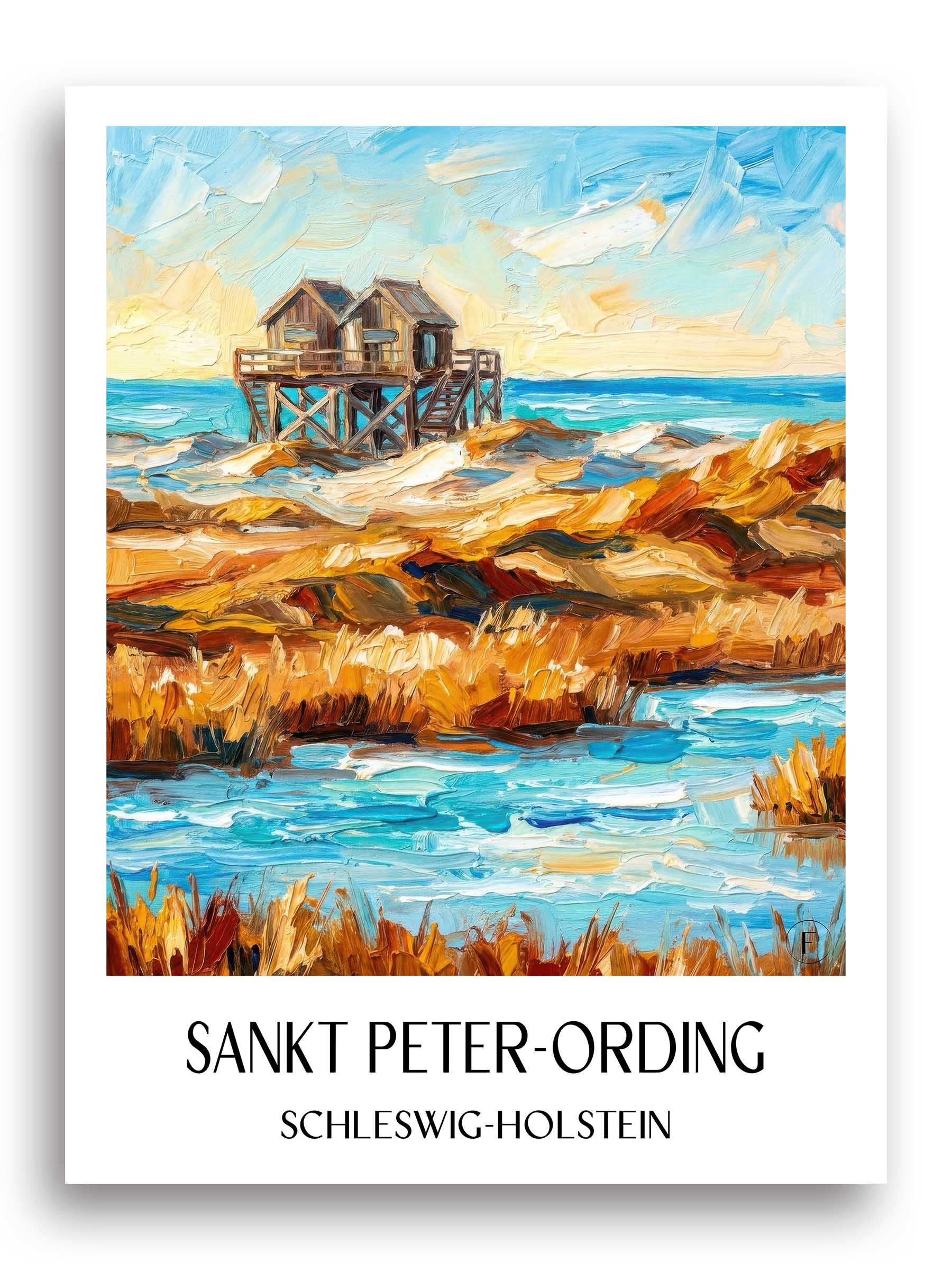 sankt-peter-ording-schleswig-holstein-deutschland-poster-oil-painting-oelgemaelde
