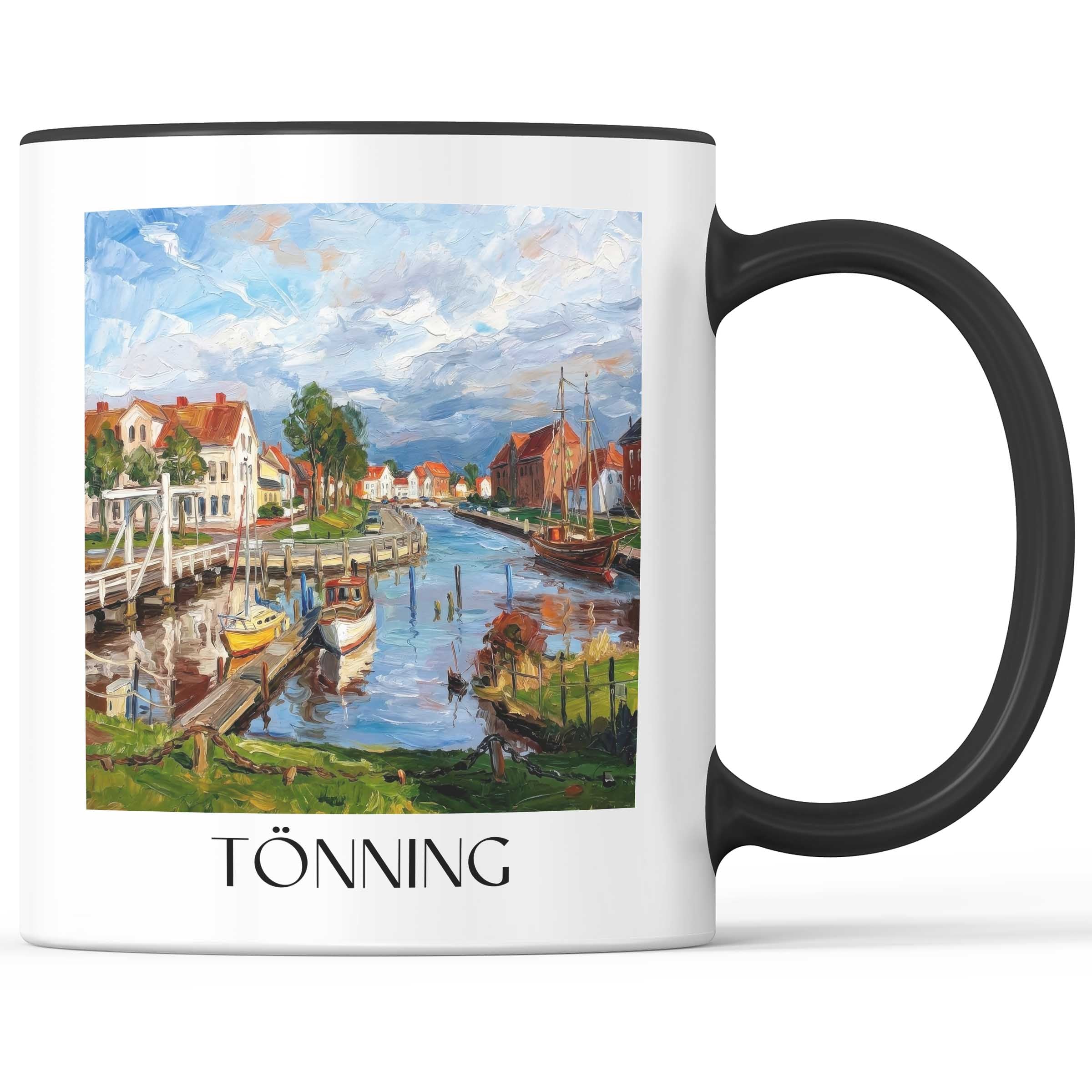 tönning-schleswig-holstein-deutschland-kaffeebecher-oil-painting-oelgemaelde