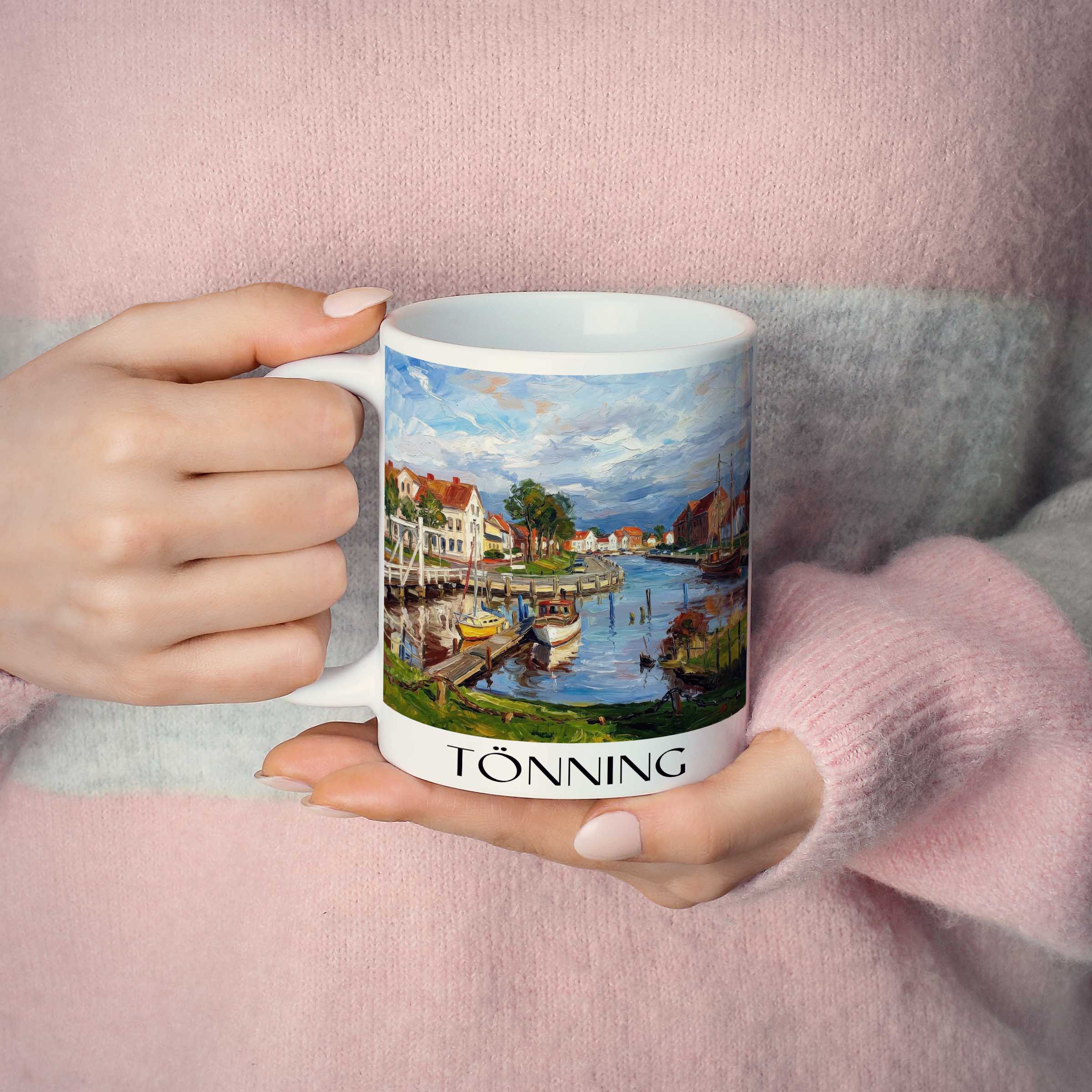 tönning-schleswig-holstein-deutschland-kaffeebecher-oil-painting-oelgemaelde
