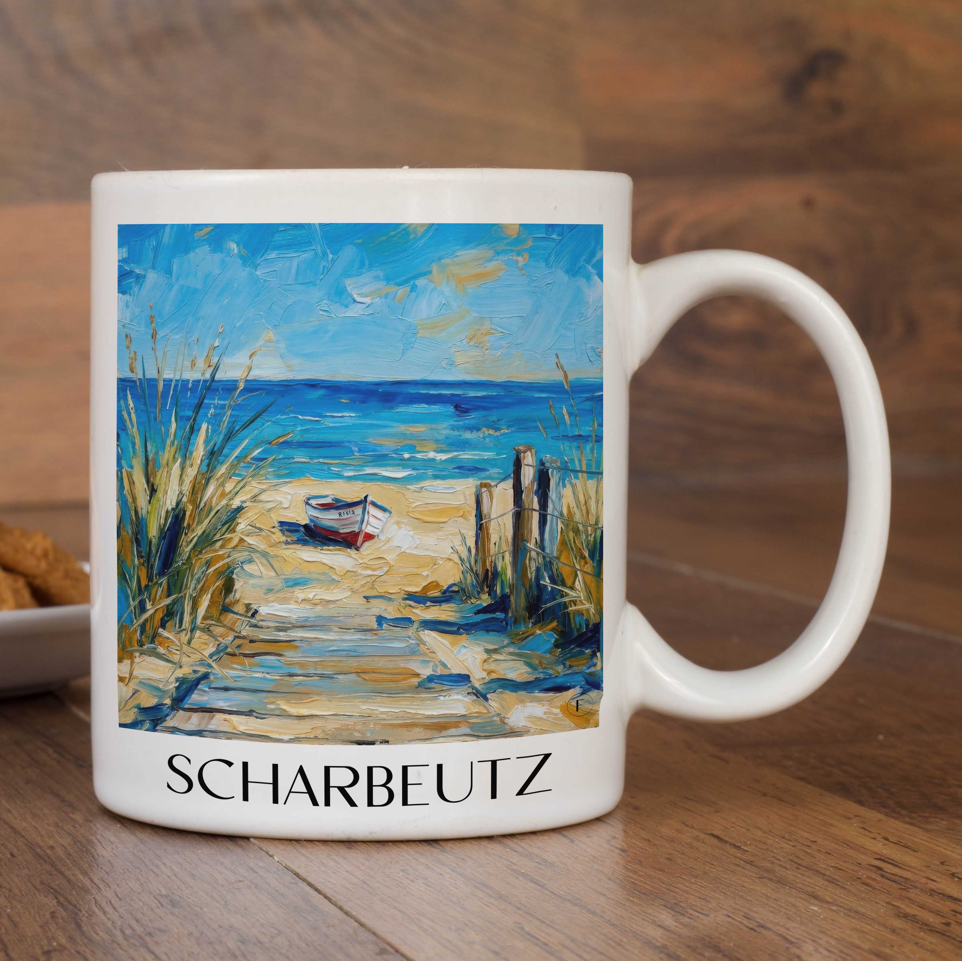 scharbeutz-ostholstein-deutschland-kaffeebecher-oil-painting-oelgemaelde