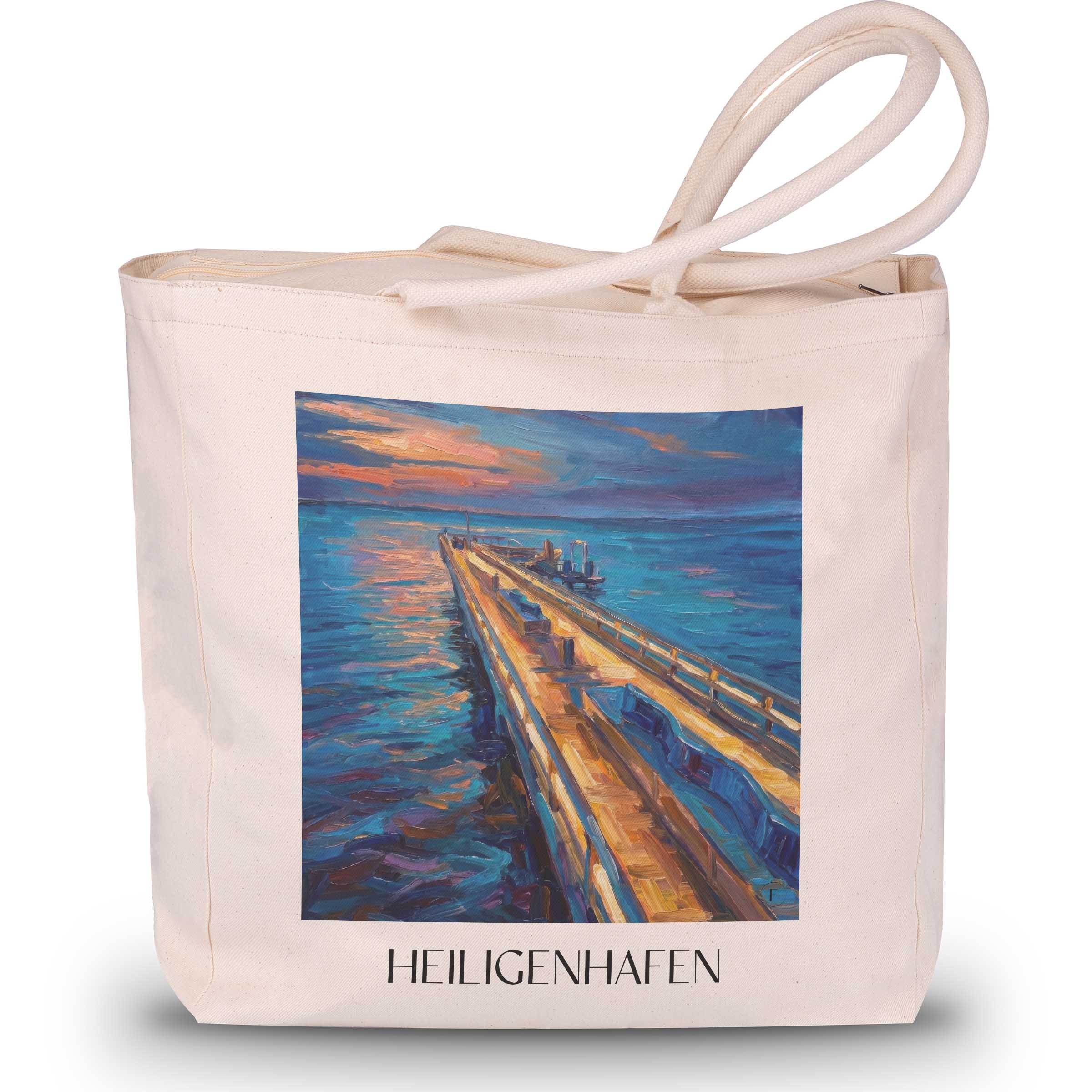 heiligenhafen-ostholstein-deutschland-einkaufstasche-oil-painting-oelgemaelde