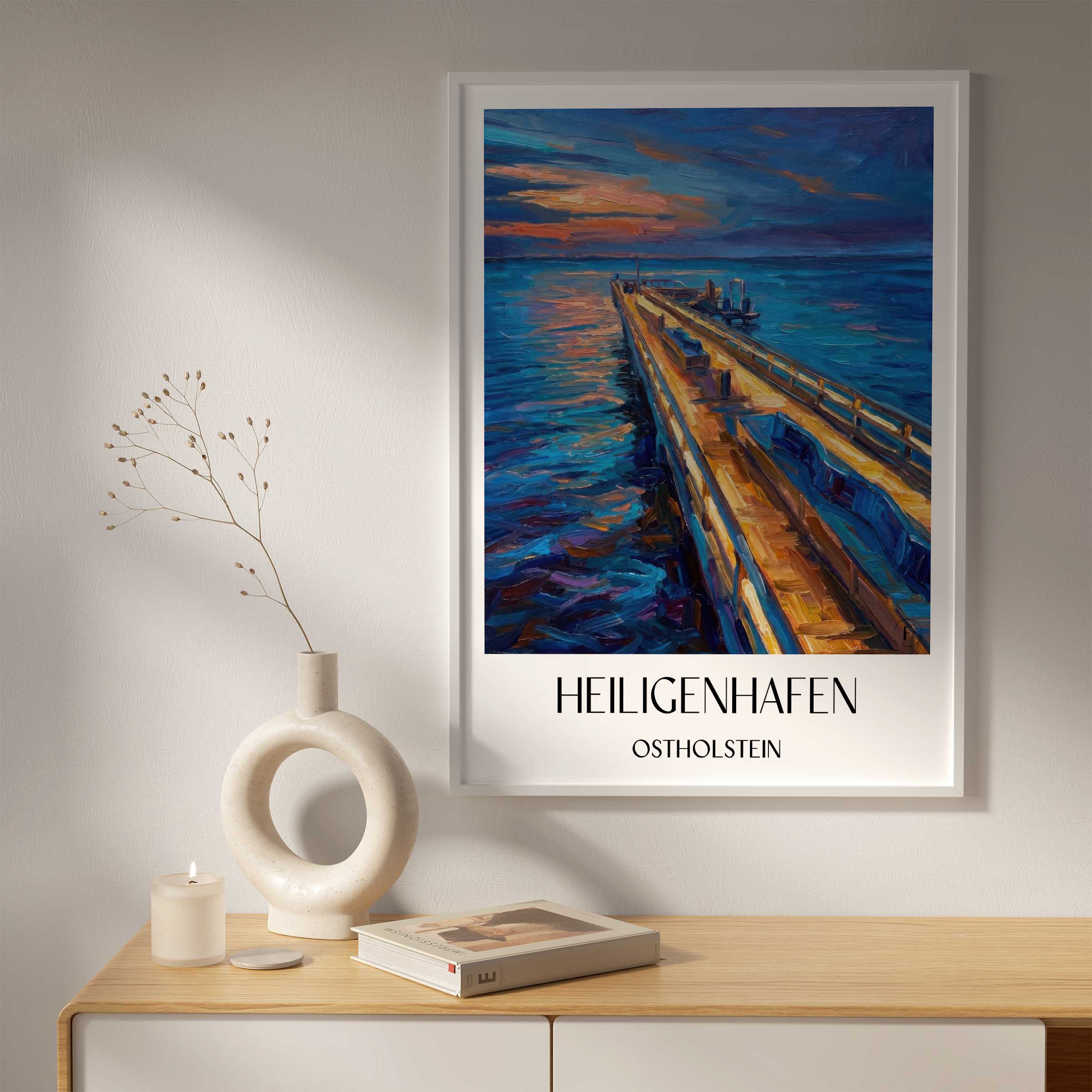heiligenhafen-ostholstein-deutschland-poster-oil-painting-oelgemaelde