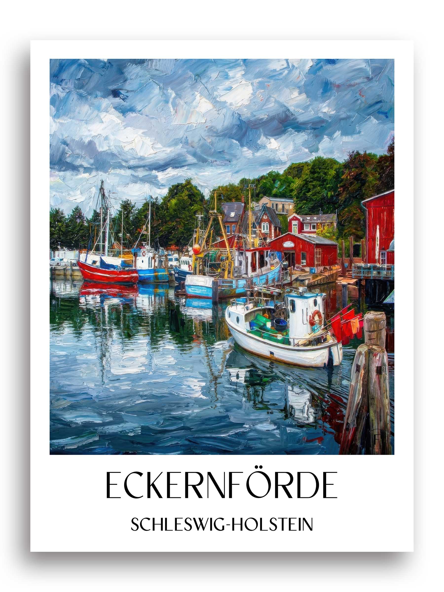 eckernförde-schleswig-holstein-deutschland-poster-oil-painting-oelgemaelde