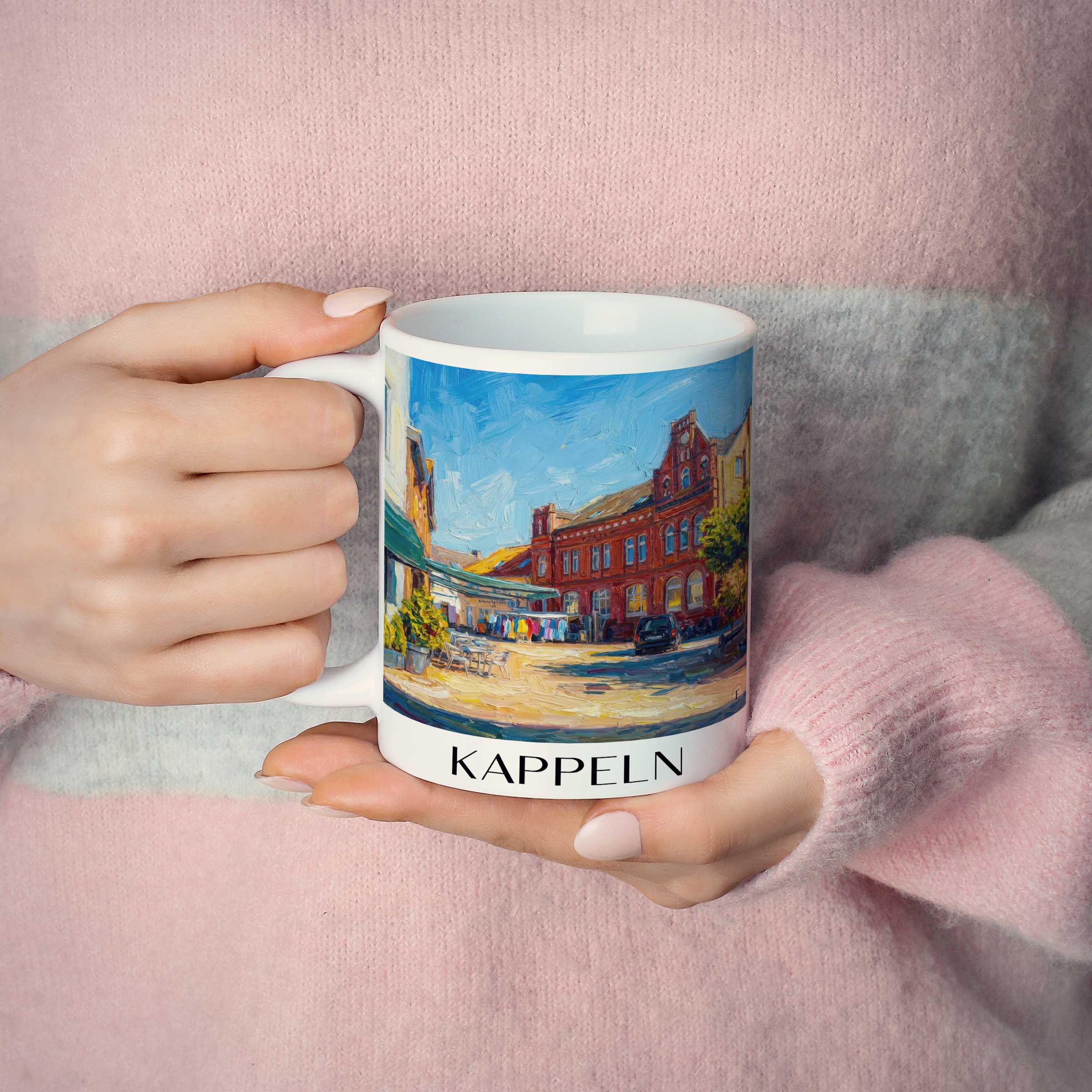 kappeln-schleswig-holstein-deutschland-kaffeebecher-oil-painting-oelgemaelde