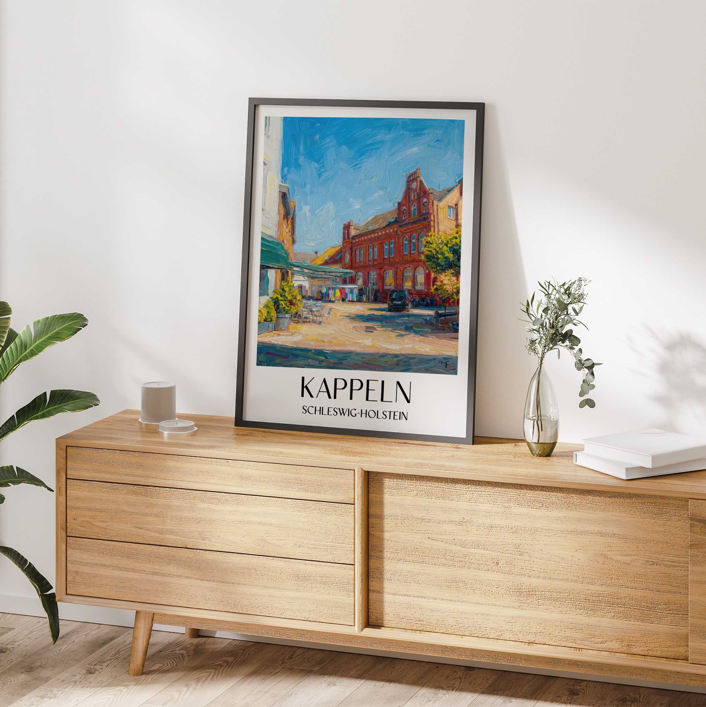 kappeln-schleswig-holstein-deutschland-poster-oil-painting-oelgemaelde