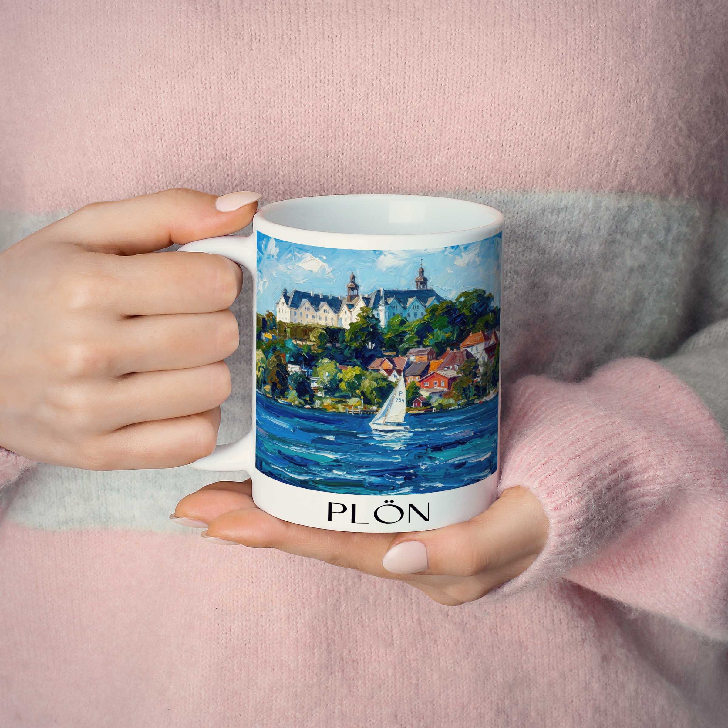 plön-schleswig-holstein-deutschland-kaffeebecher-oil-painting-oelgemaelde