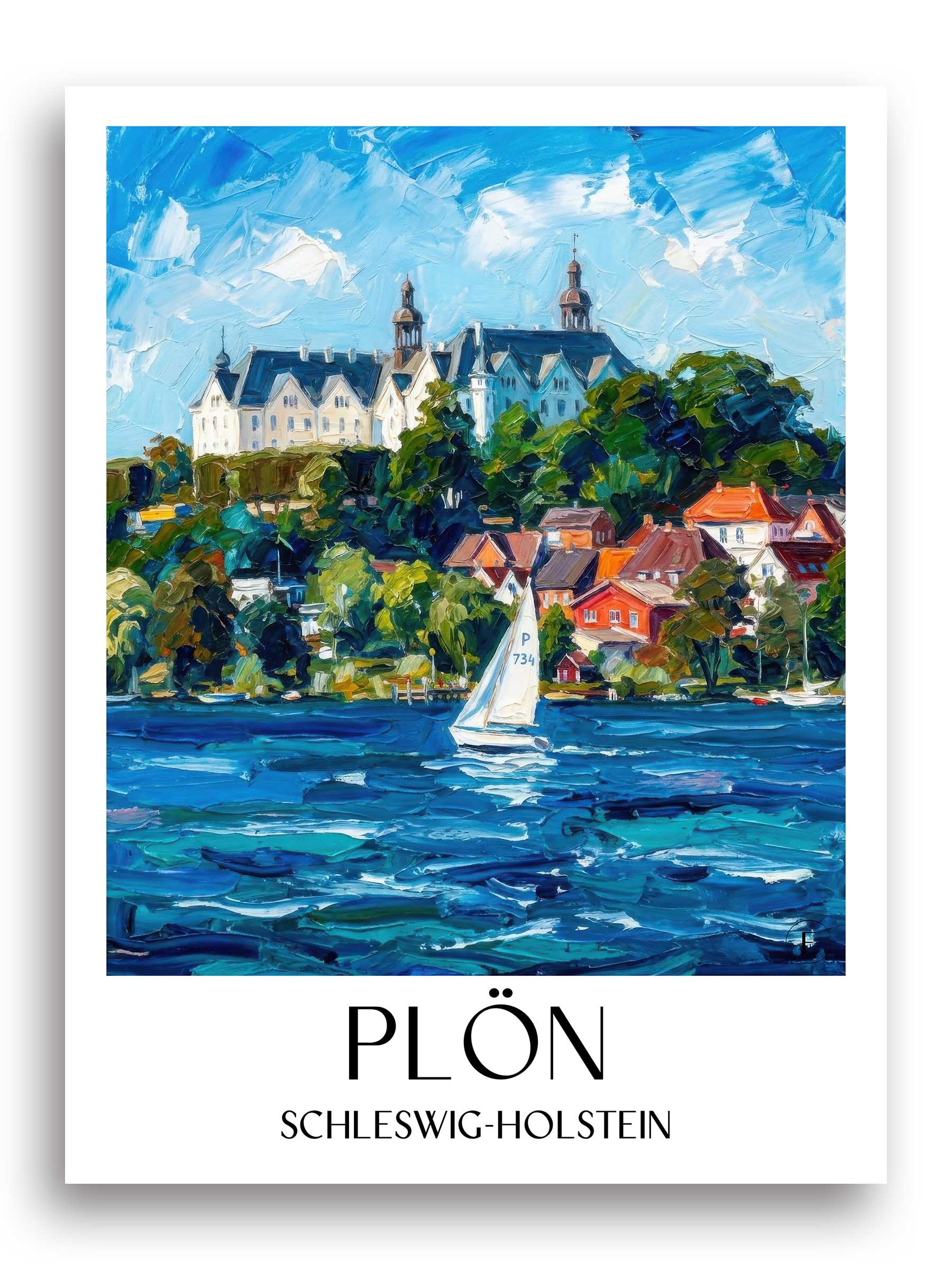 plön-schleswig-holstein-deutschland-poster-oil-painting-oelgemaelde