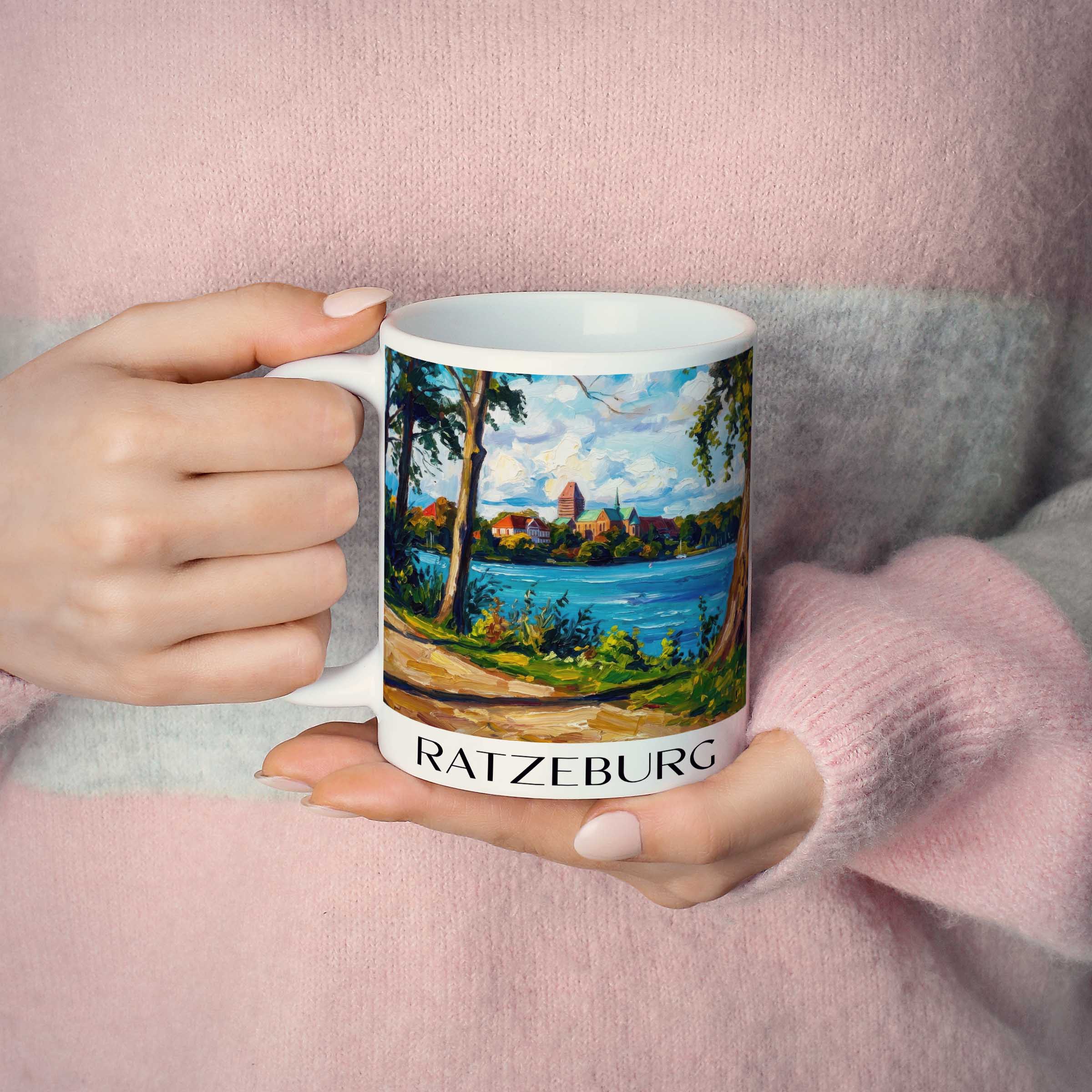 ratzeburg-schleswig-holstein-deutschland-kaffeebecher-oil-painting-oelgemaelde