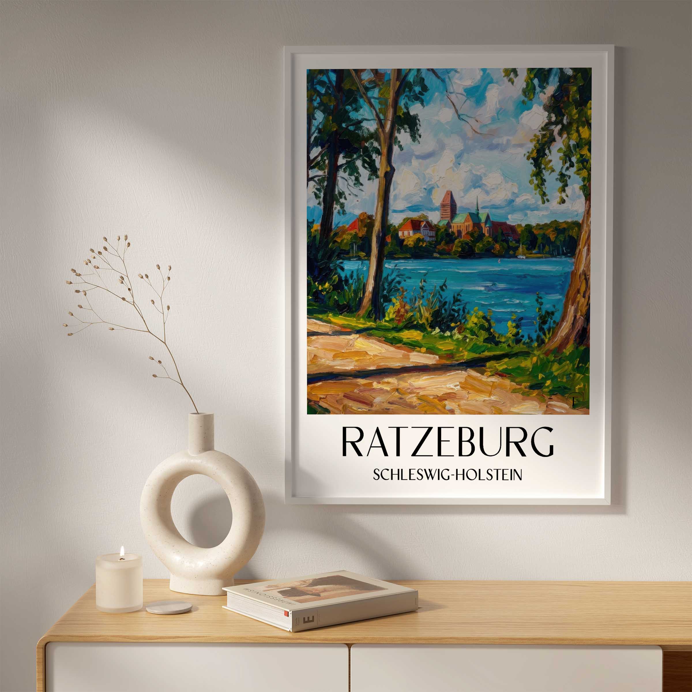 ratzeburg-schleswig-holstein-deutschland-poster-oil-painting-oelgemaelde