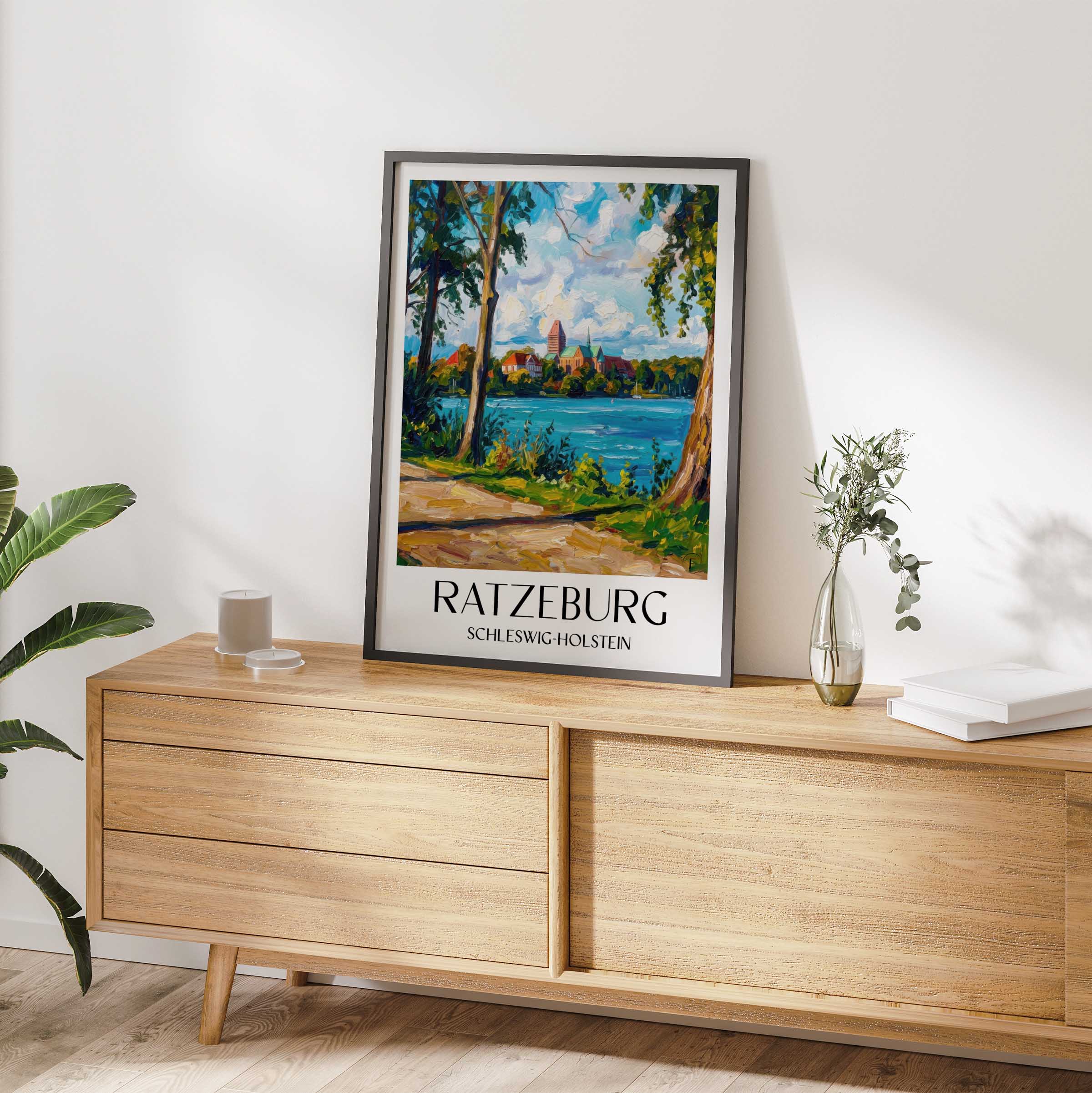 ratzeburg-schleswig-holstein-deutschland-poster-oil-painting-oelgemaelde