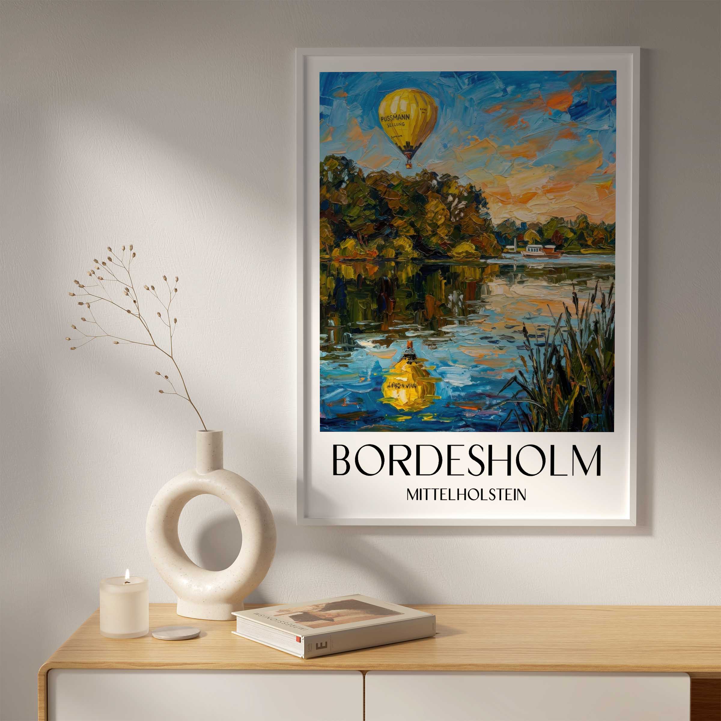 bordesholm-mittelholstein-deutschland-poster-oil-painting-oelgemaelde