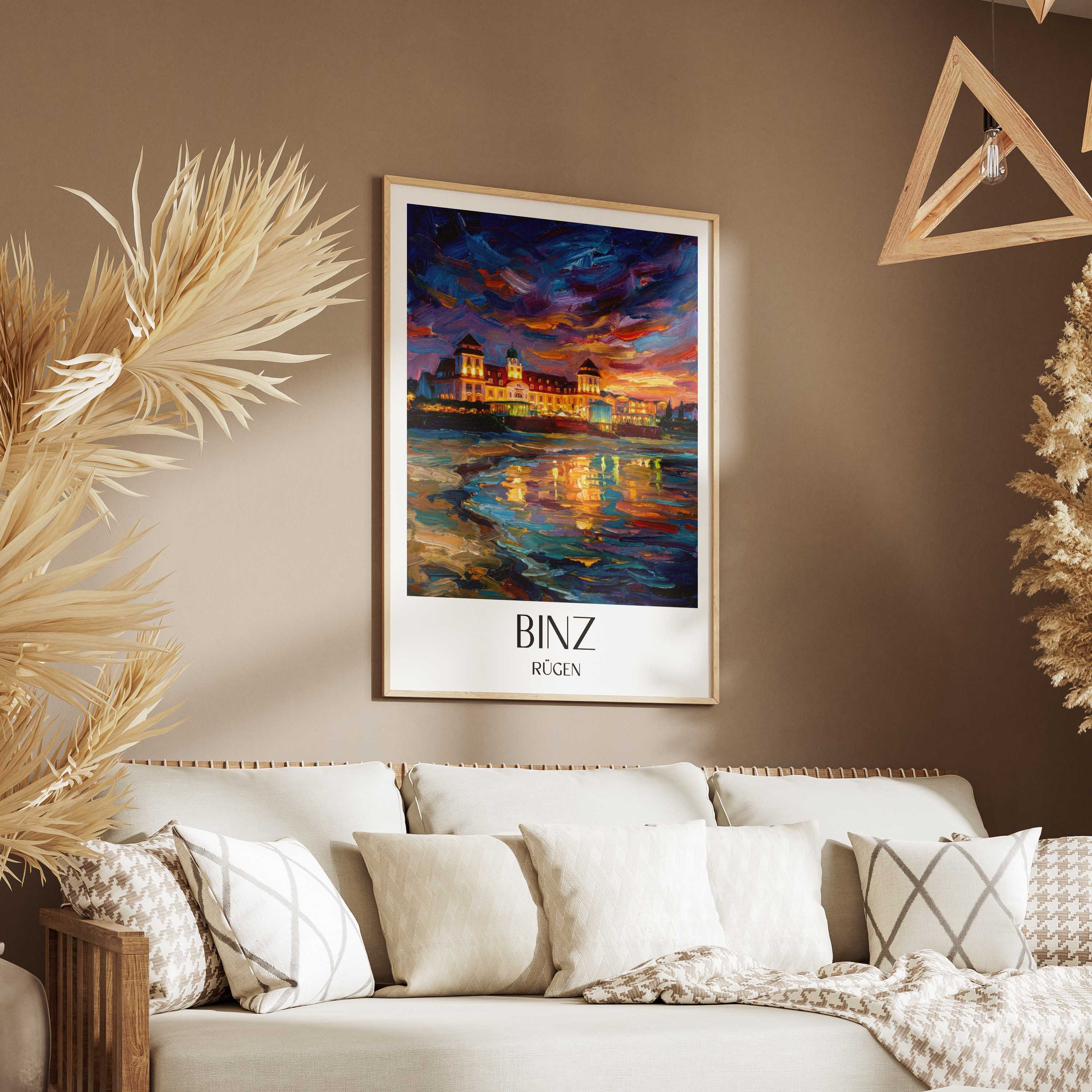 binz-rügen-deutschland-poster-oil-painting-oelgemaelde