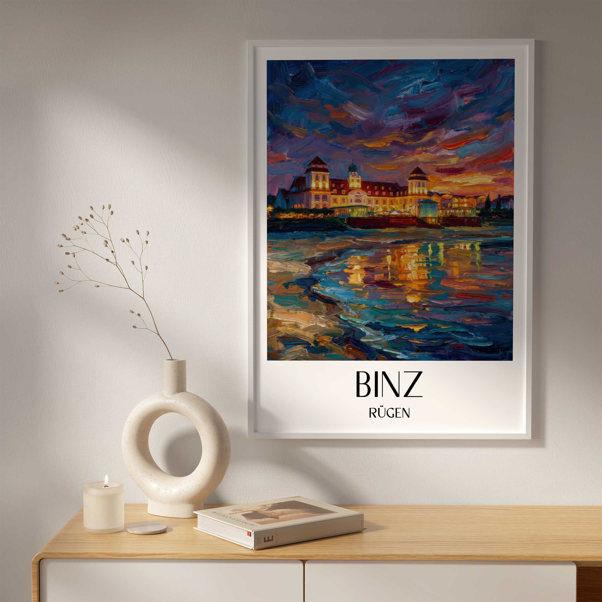 binz-rügen-deutschland-poster-oil-painting-oelgemaelde