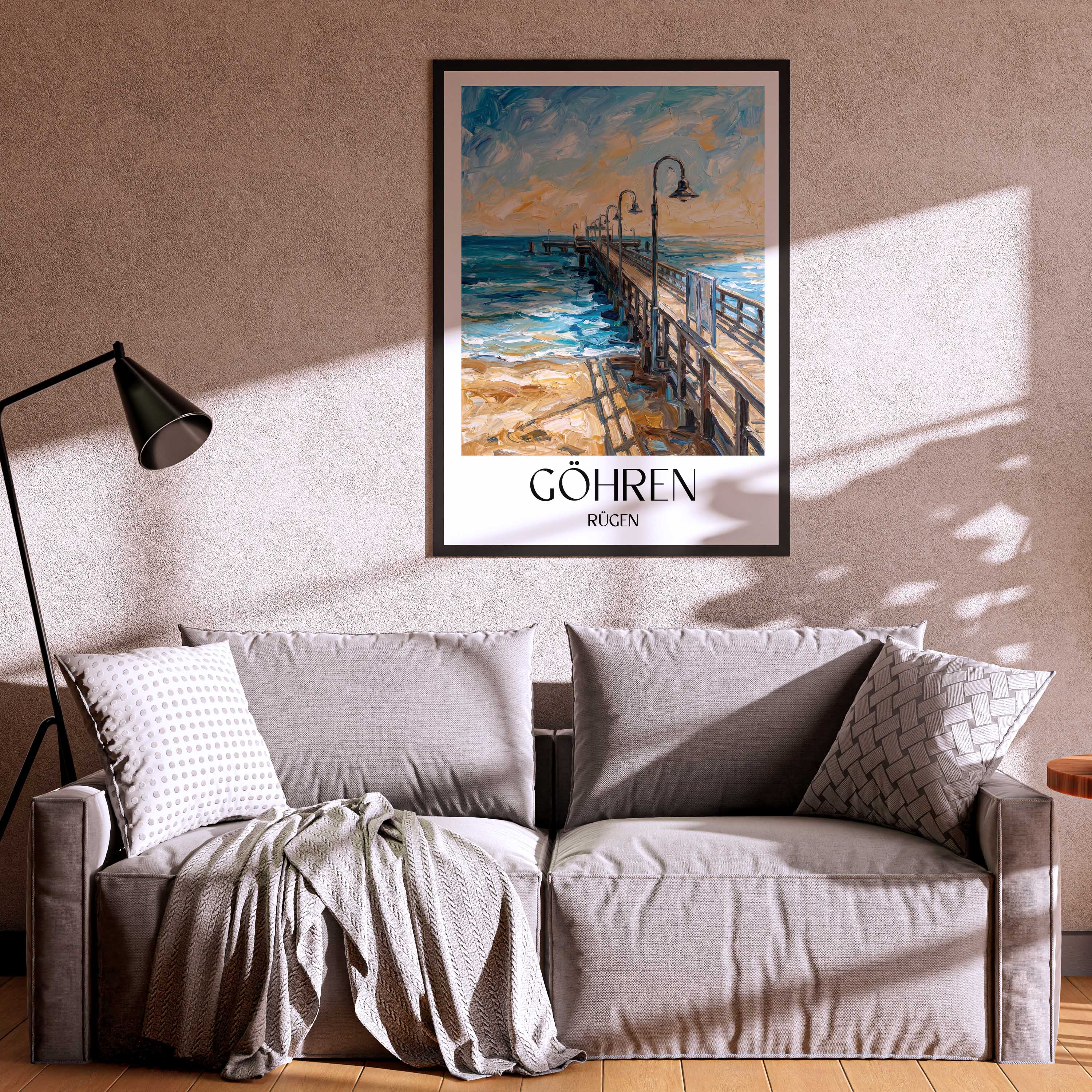 göhren-rügen-deutschland-poster-oil-painting-oelgemaelde