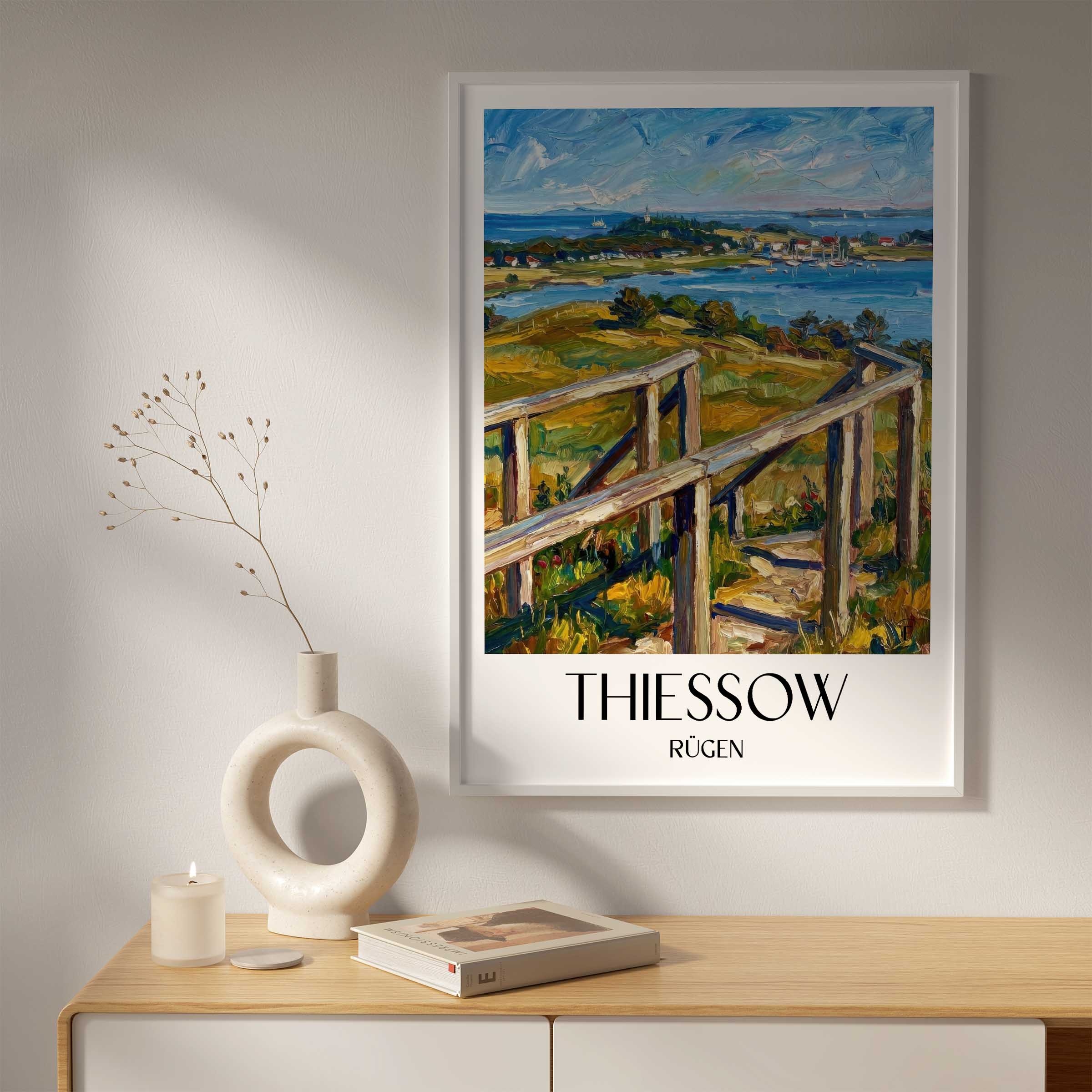 thiessow-rügen-deutschland-poster-oil-painting-oelgemaelde