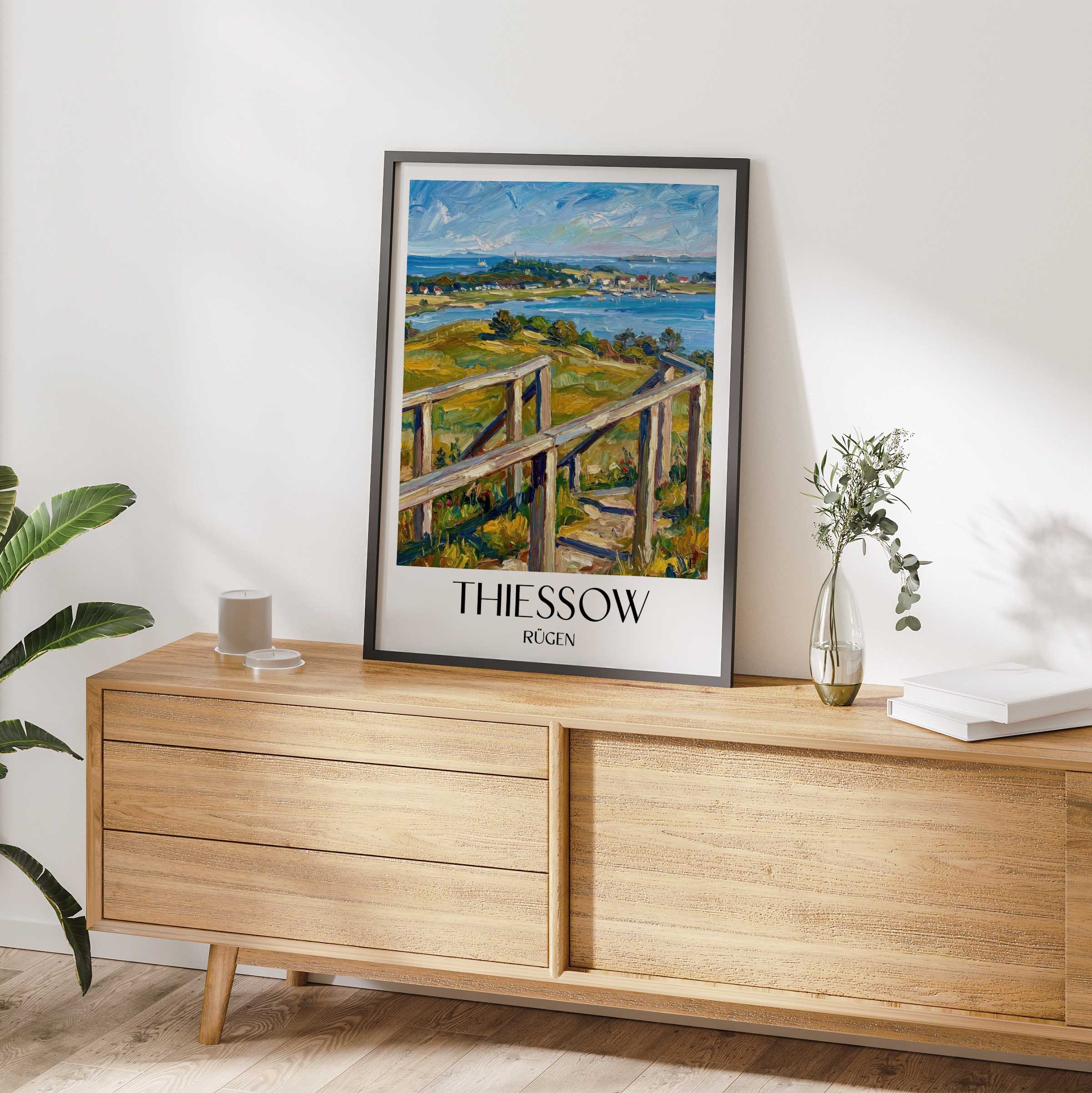 thiessow-rügen-deutschland-poster-oil-painting-oelgemaelde