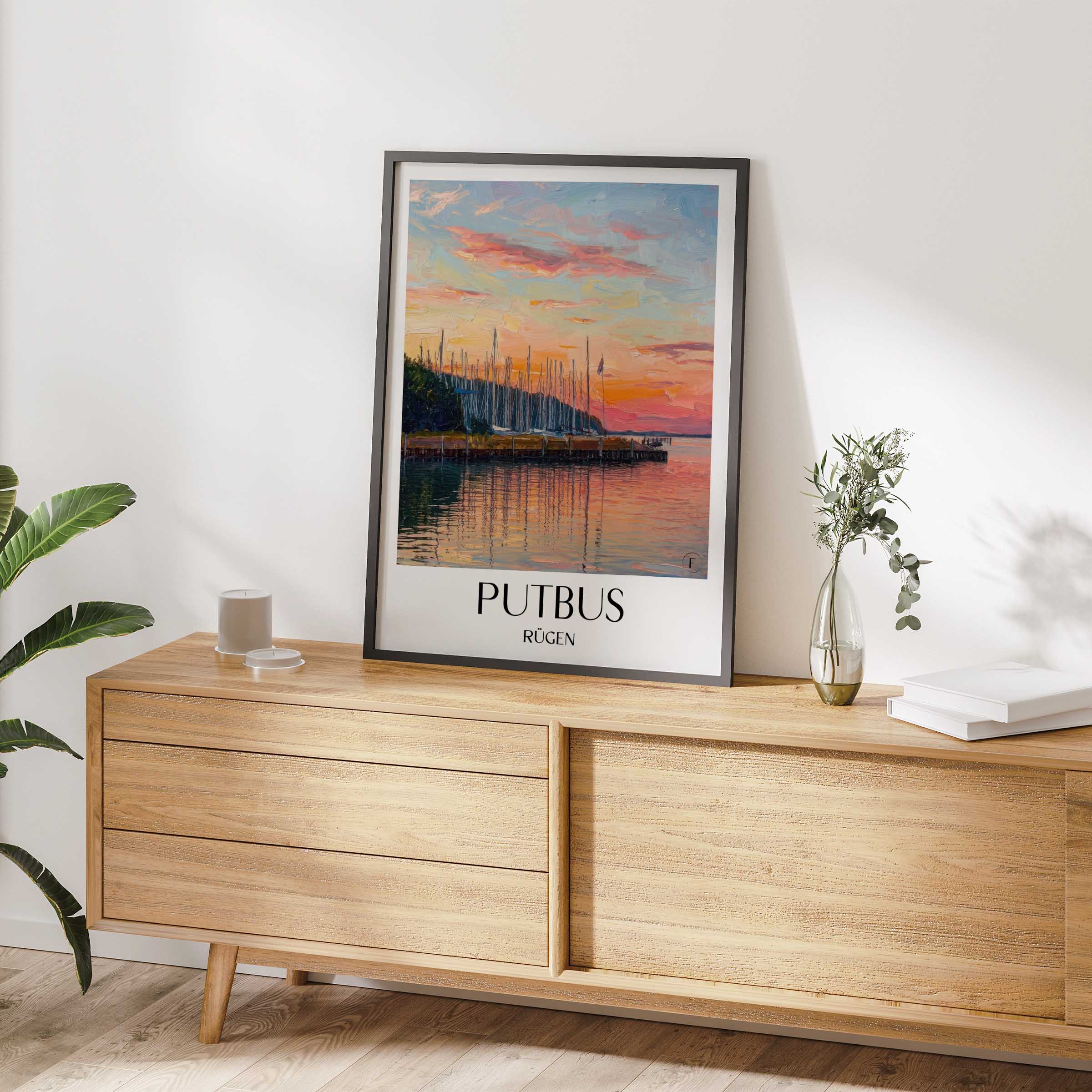 putbus-rügen-deutschland-poster-oil-painting-oelgemaelde