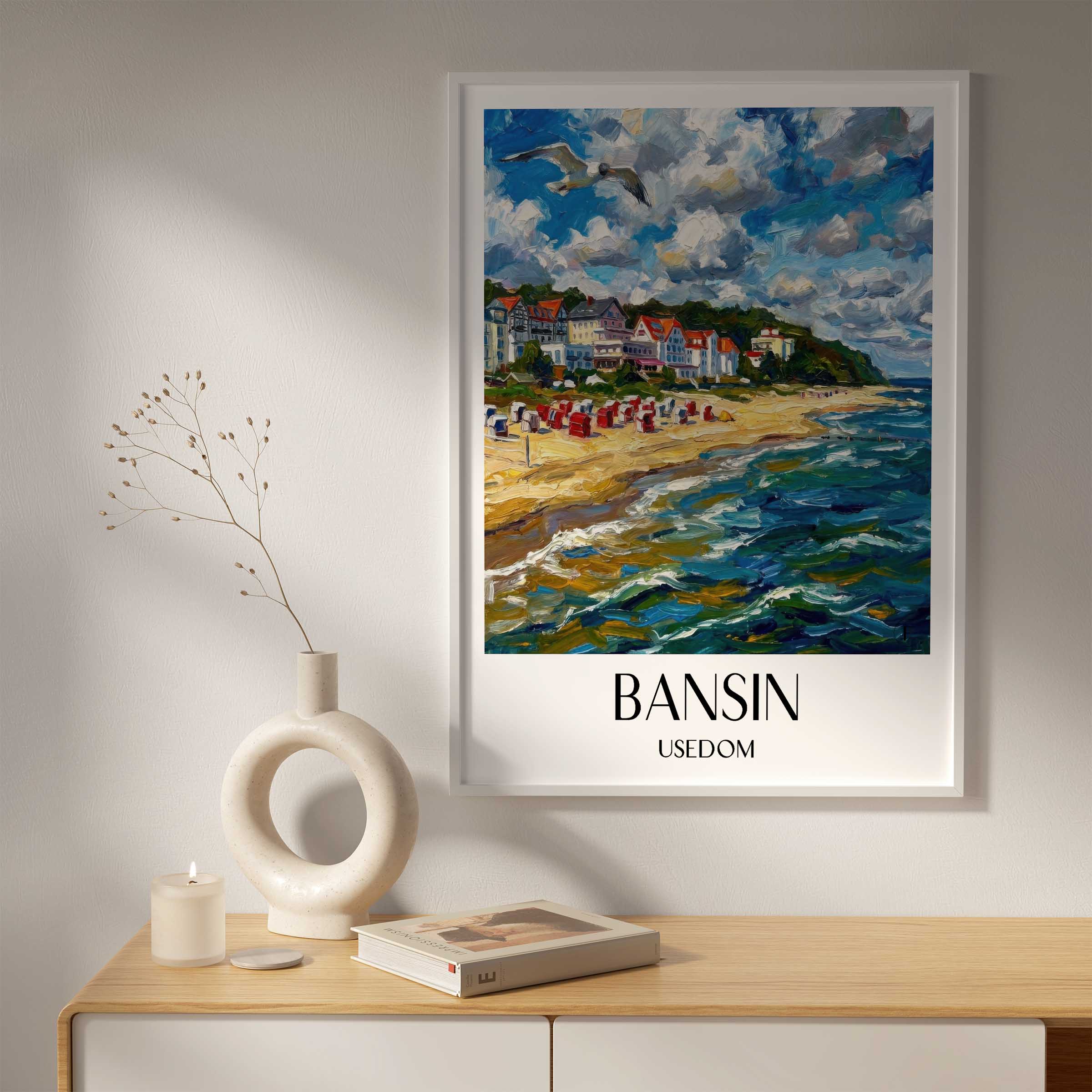 bansin-usedom-deutschland-poster-oil-painting-oelgemaelde