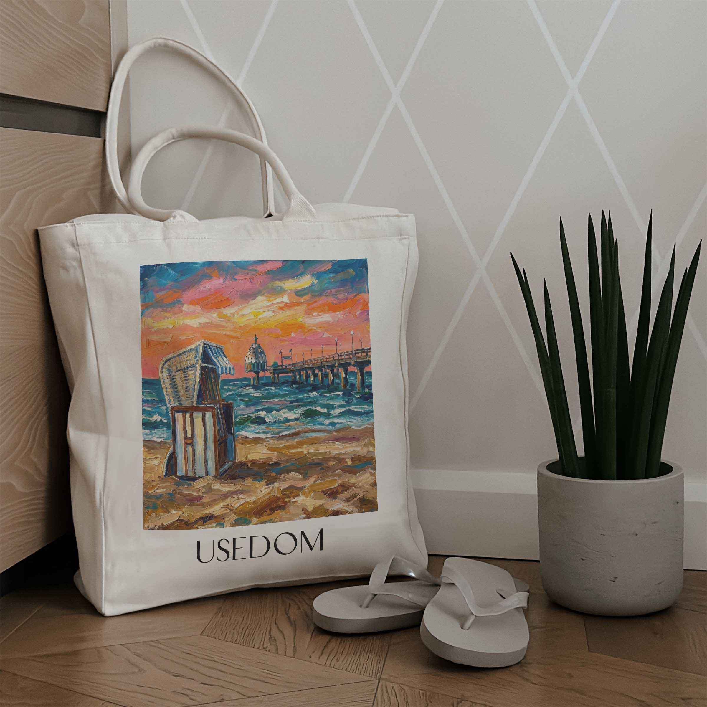 usedom-usedom-deutschland-einkaufstasche-oil-painting-oelgemaelde