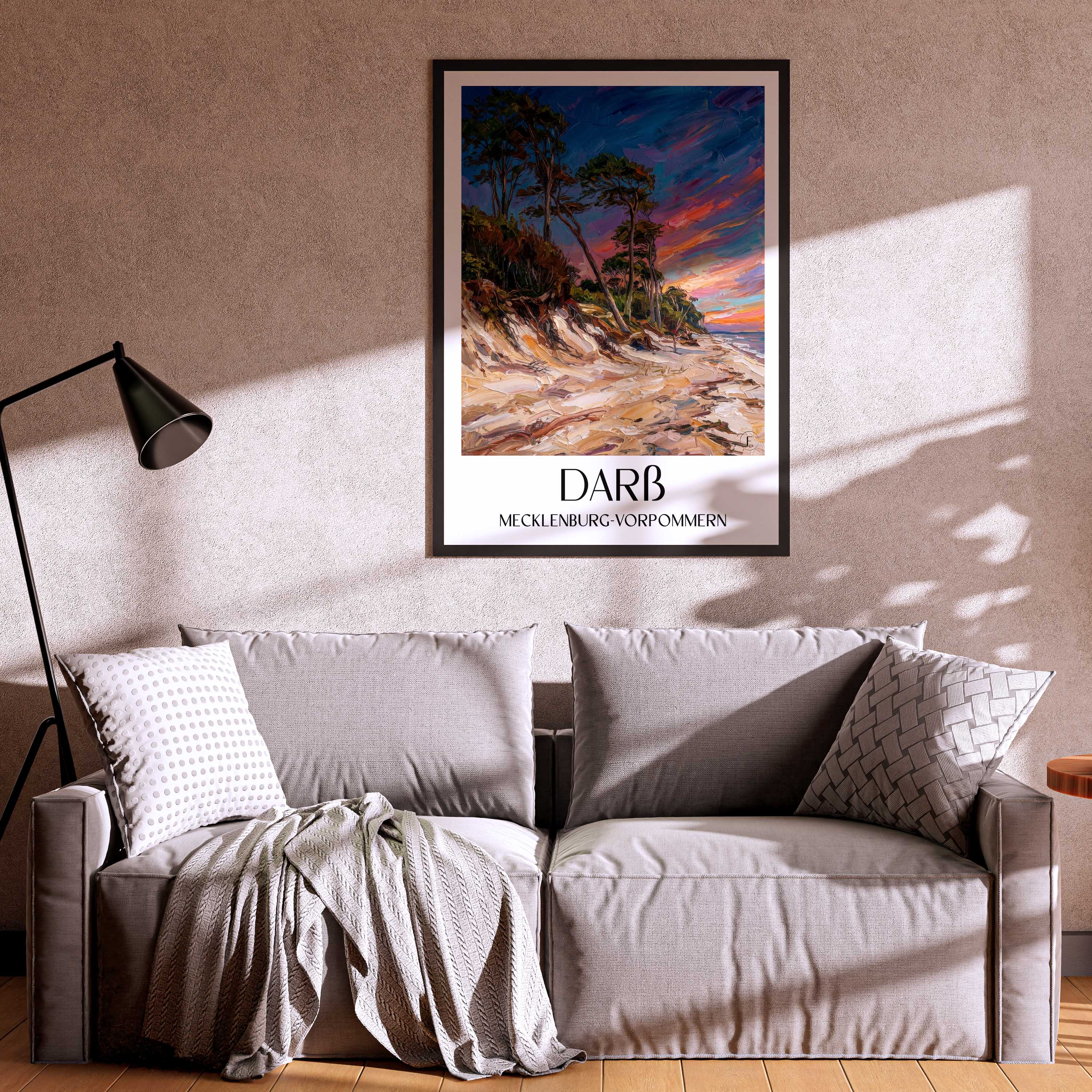 darß-mecklenburg-vorpommern-deutschland-poster-oil-painting-oelgemaelde