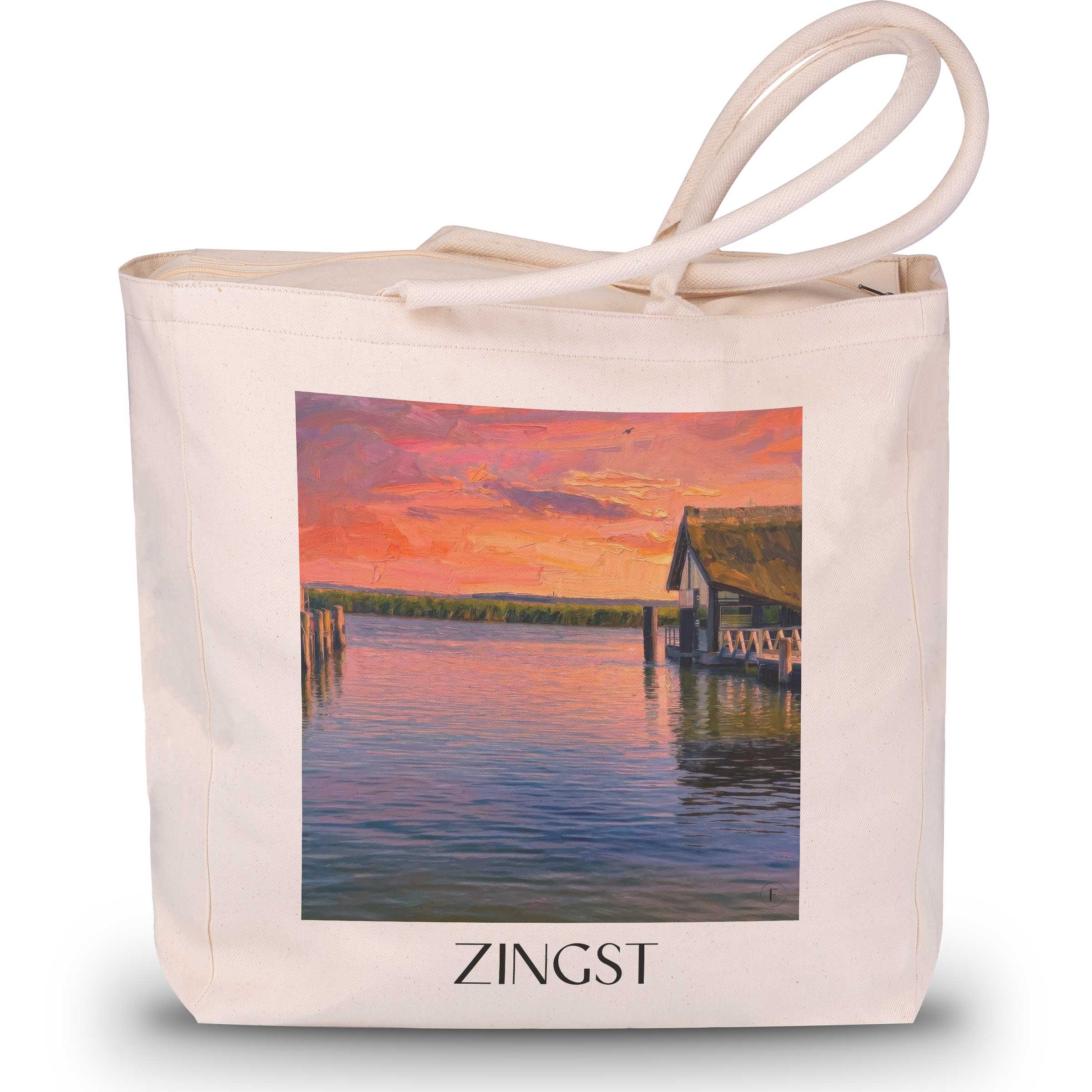 zingst-mecklenburg-vorpommern-deutschland-einkaufstasche-oil-painting-oelgemaelde