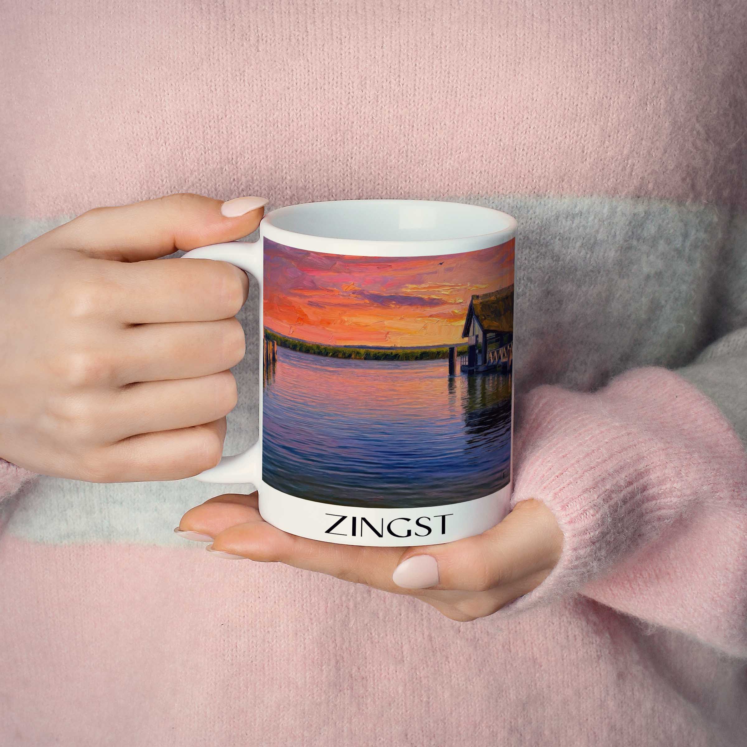 zingst-mecklenburg-vorpommern-deutschland-kaffeebecher-oil-painting-oelgemaelde