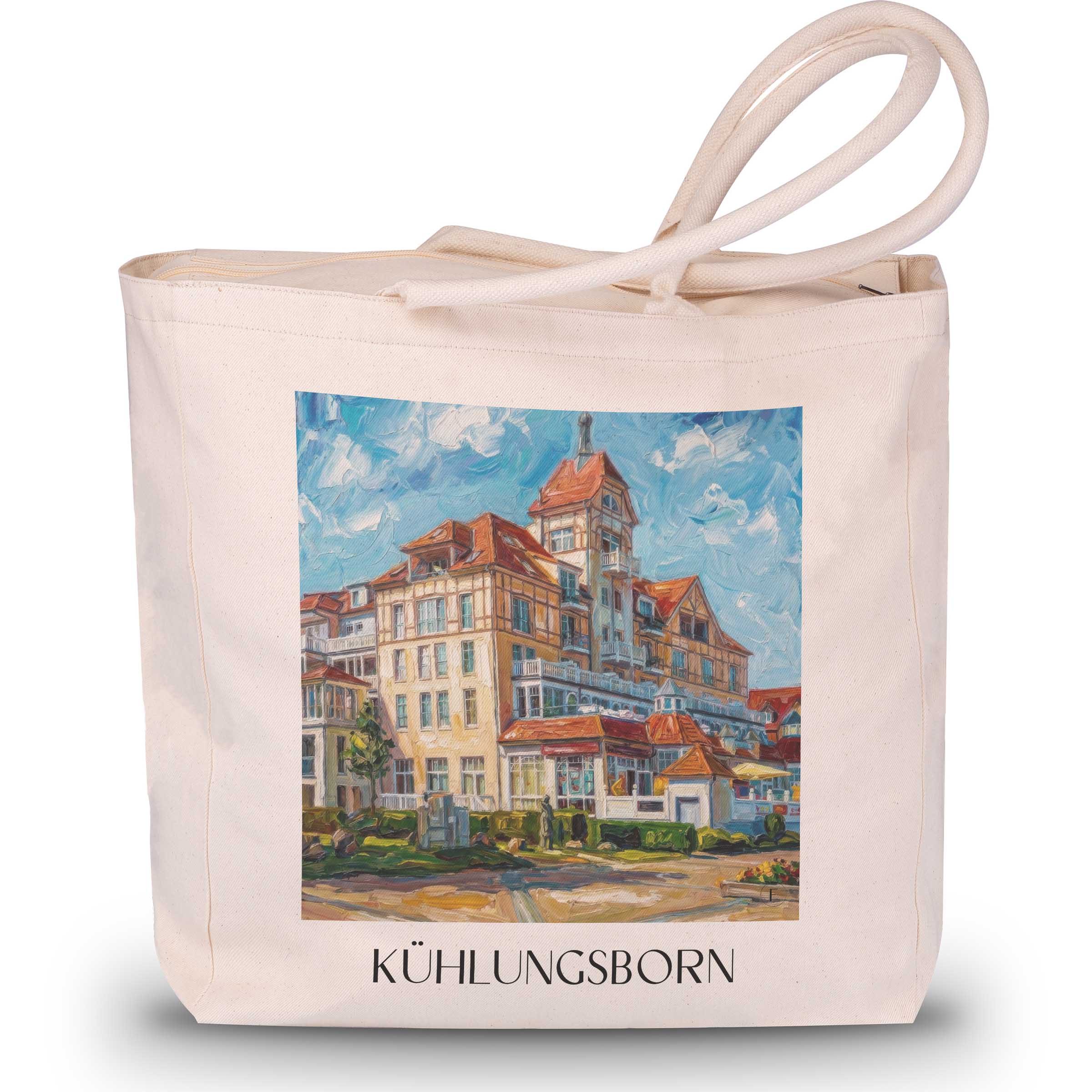 kühlungsborn-mecklenburg-vorpommern-deutschland-einkaufstasche-oil-painting-oelgemaelde