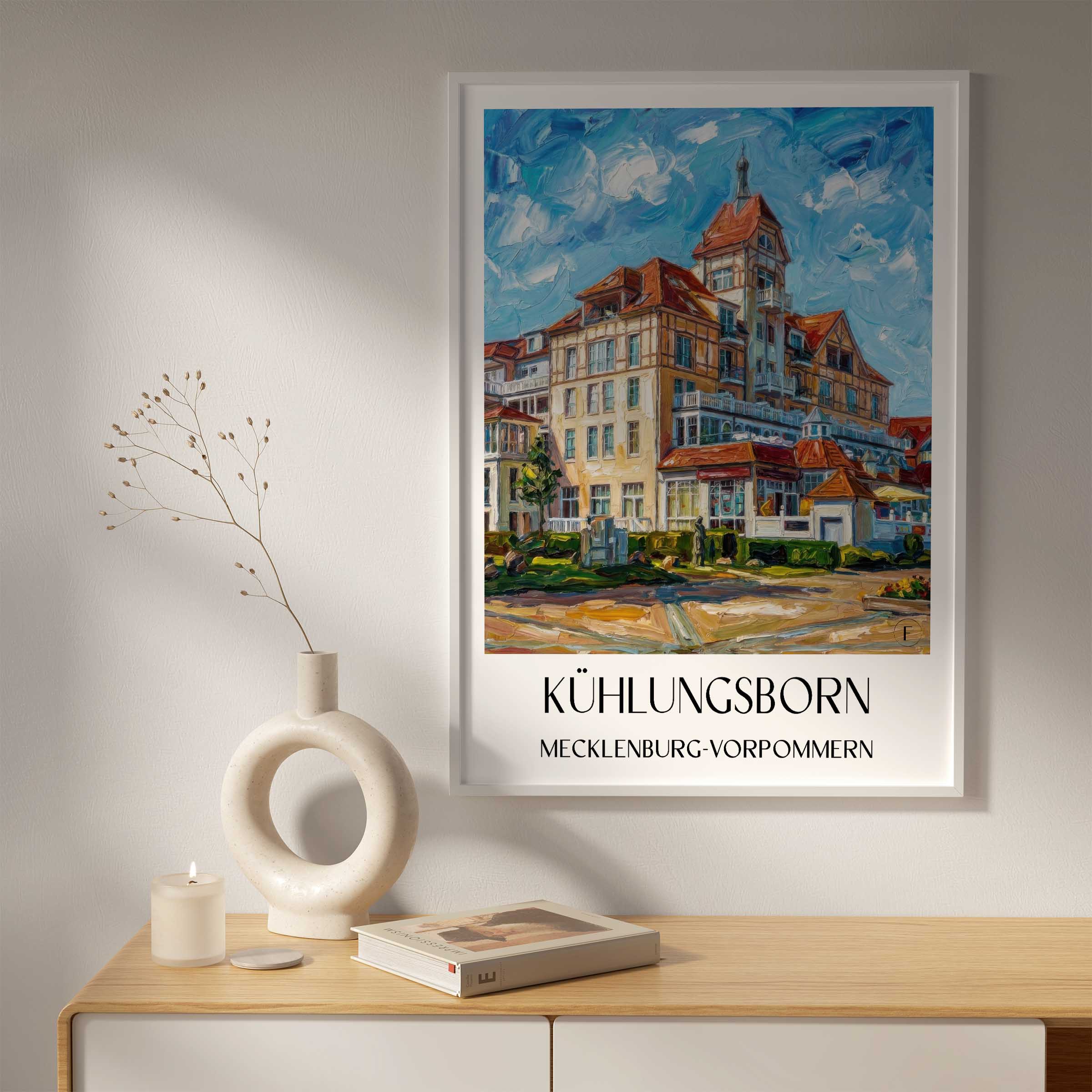 kühlungsborn-mecklenburg-vorpommern-deutschland-poster-oil-painting-oelgemaelde
