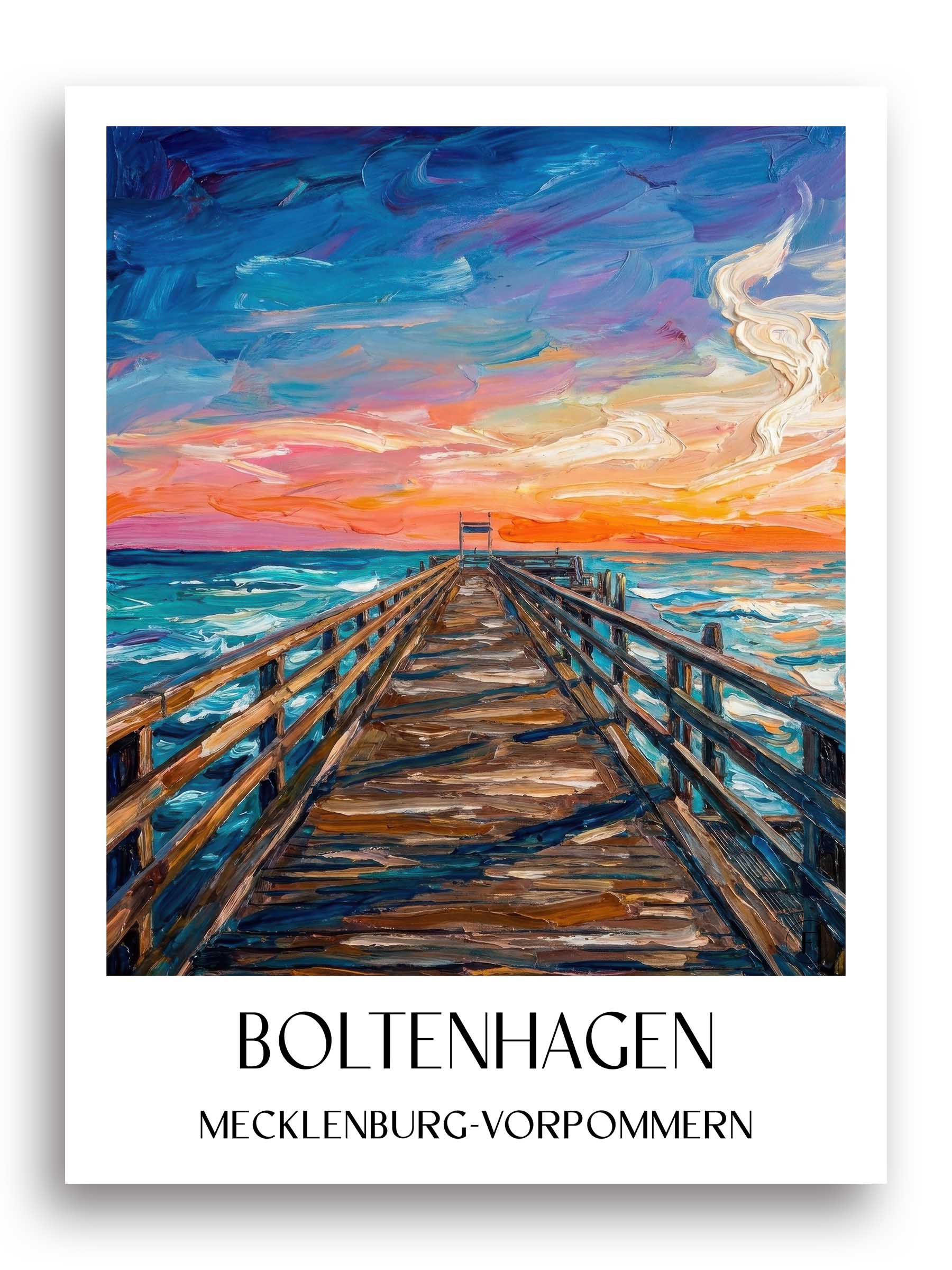 boltenhagen-mecklenburg-vorpommern-deutschland-poster-oil-painting-oelgemaelde