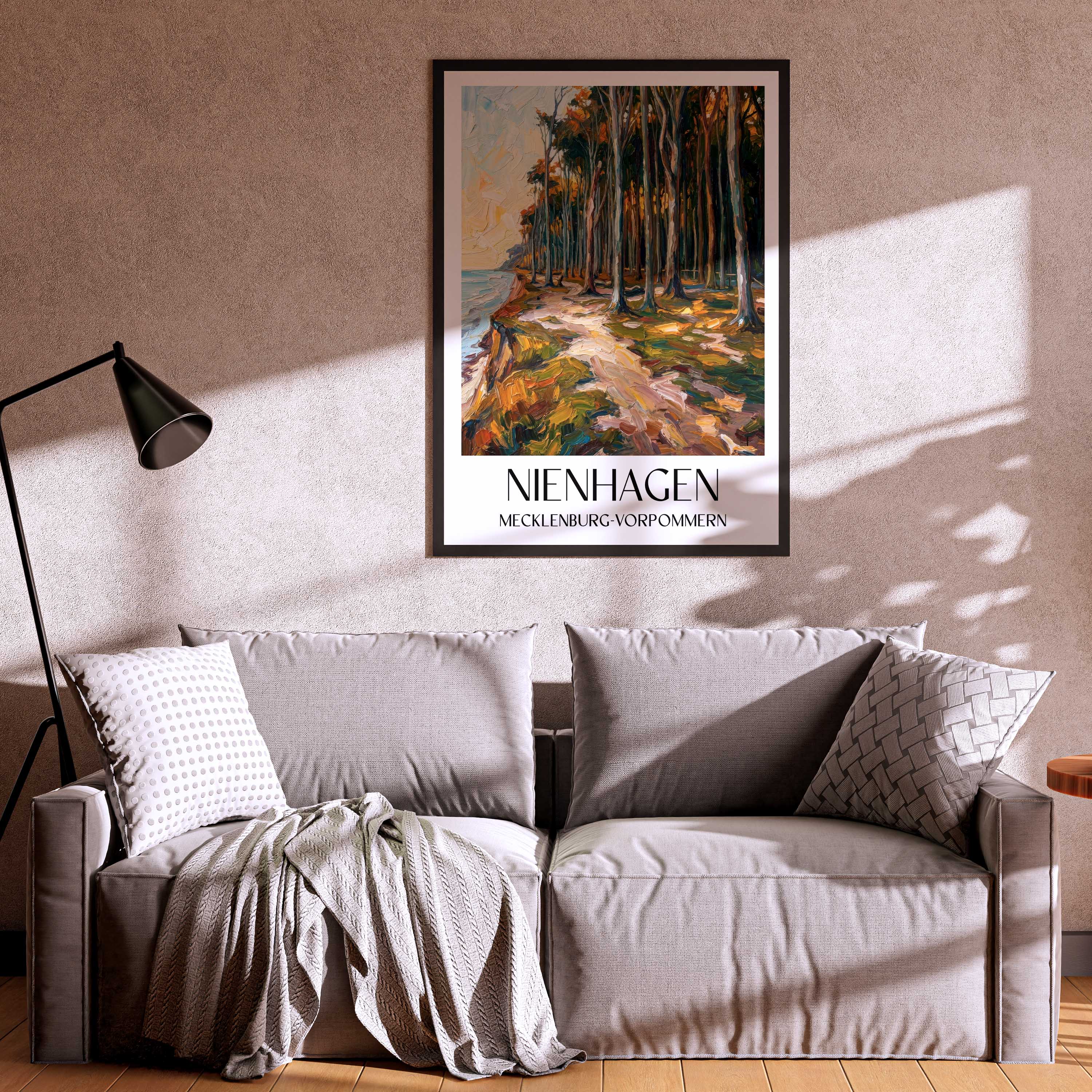 nienhagen-mecklenburg-vorpommern-deutschland-poster-oil-painting-oelgemaelde
