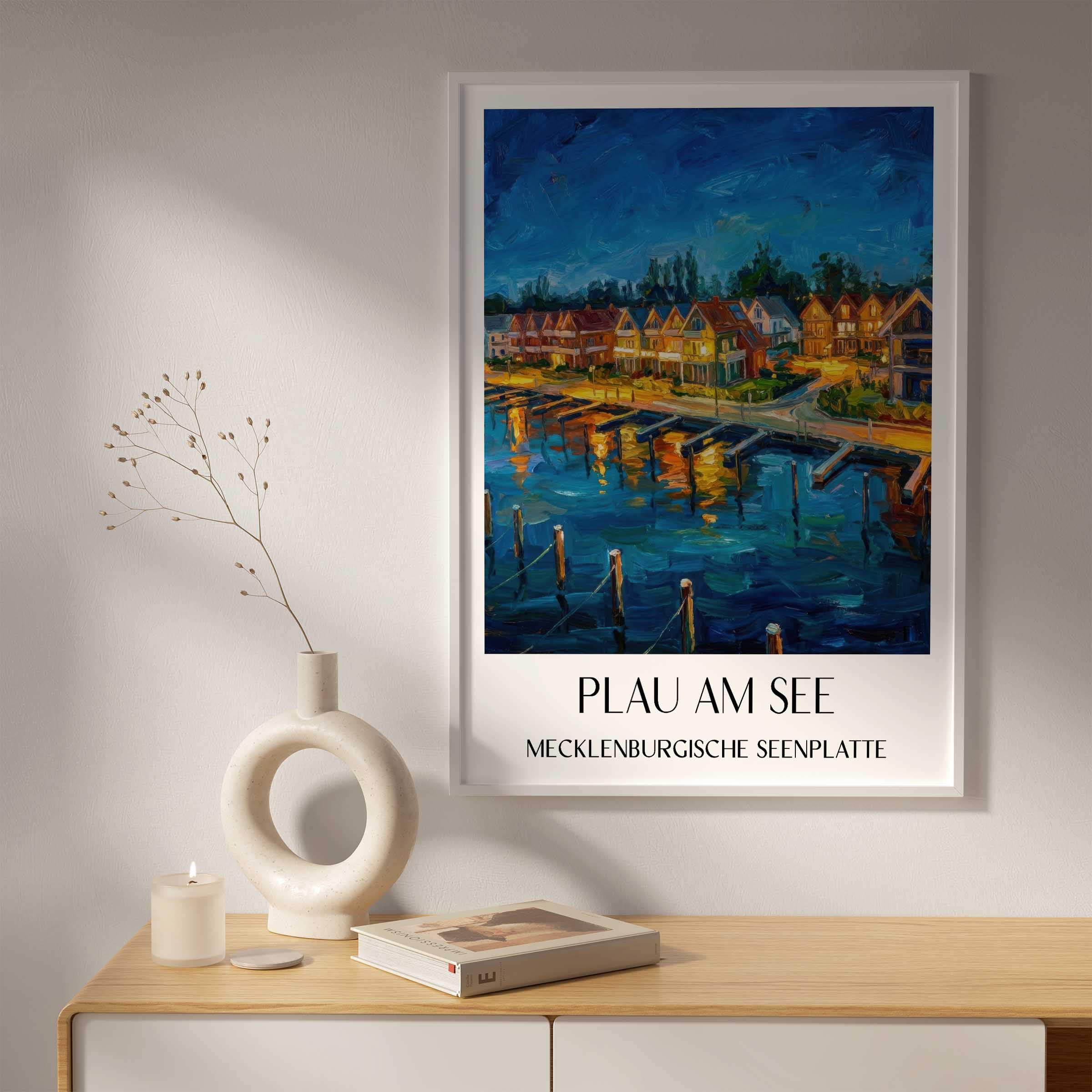 plau-am-see-mecklenburgische-seenplatte-deutschland-poster-oil-painting-oelgemaelde