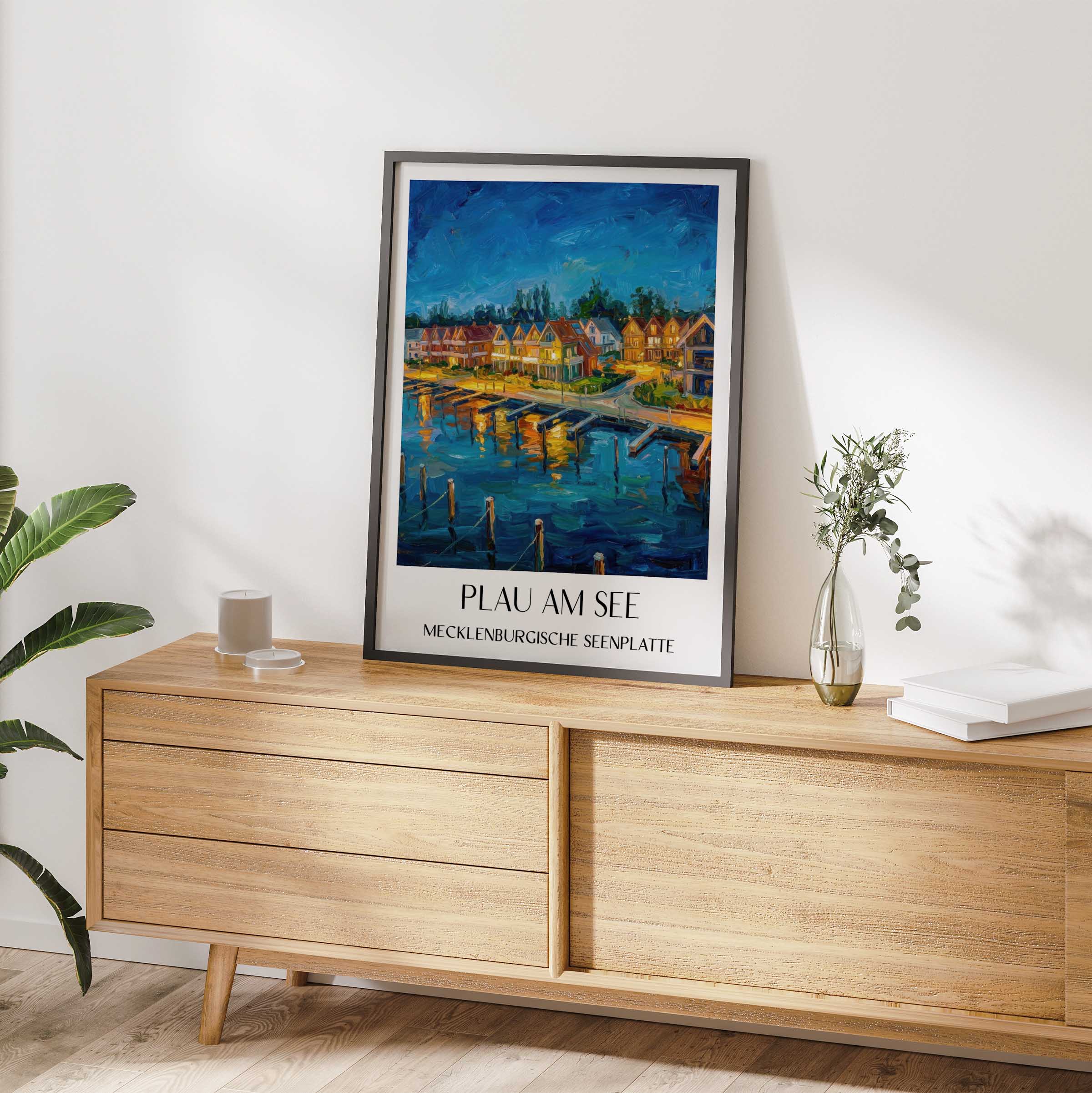 plau-am-see-mecklenburgische-seenplatte-deutschland-poster-oil-painting-oelgemaelde