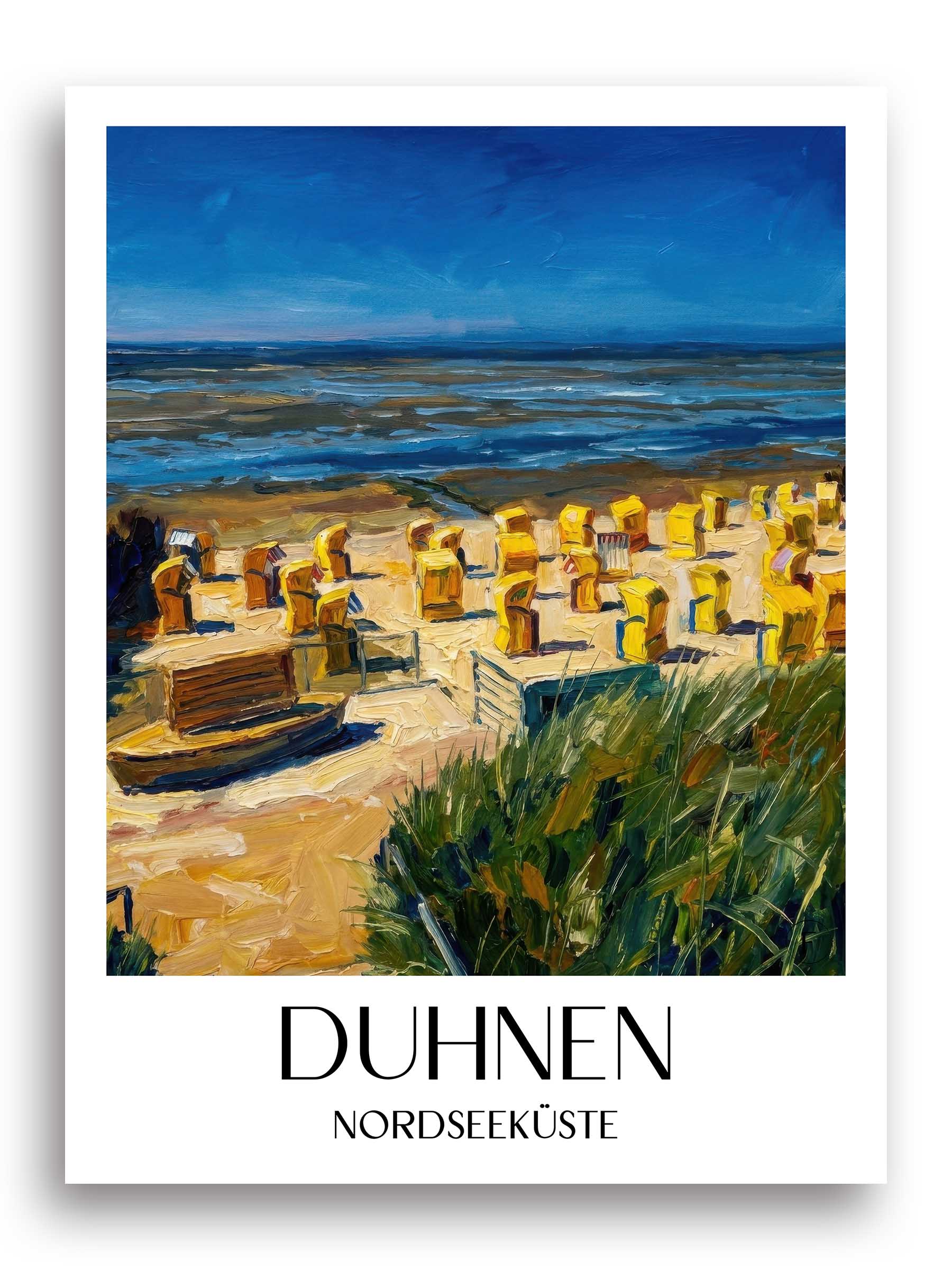 duhnen-nordseeküste-deutschland-poster-oil-painting-oelgemaelde