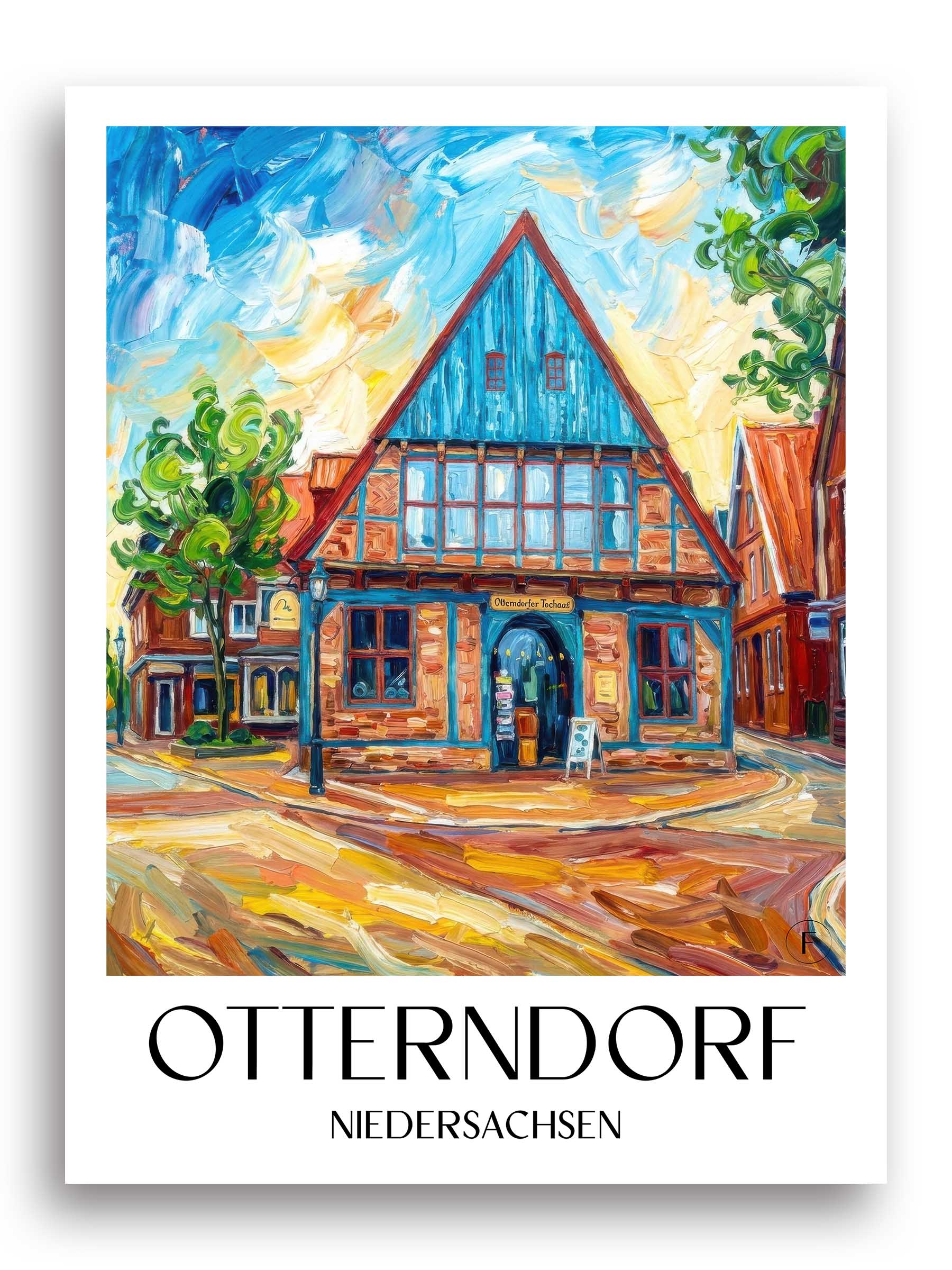 otterndorf-niedersachsen-deutschland-poster-oil-painting-oelgemaelde
