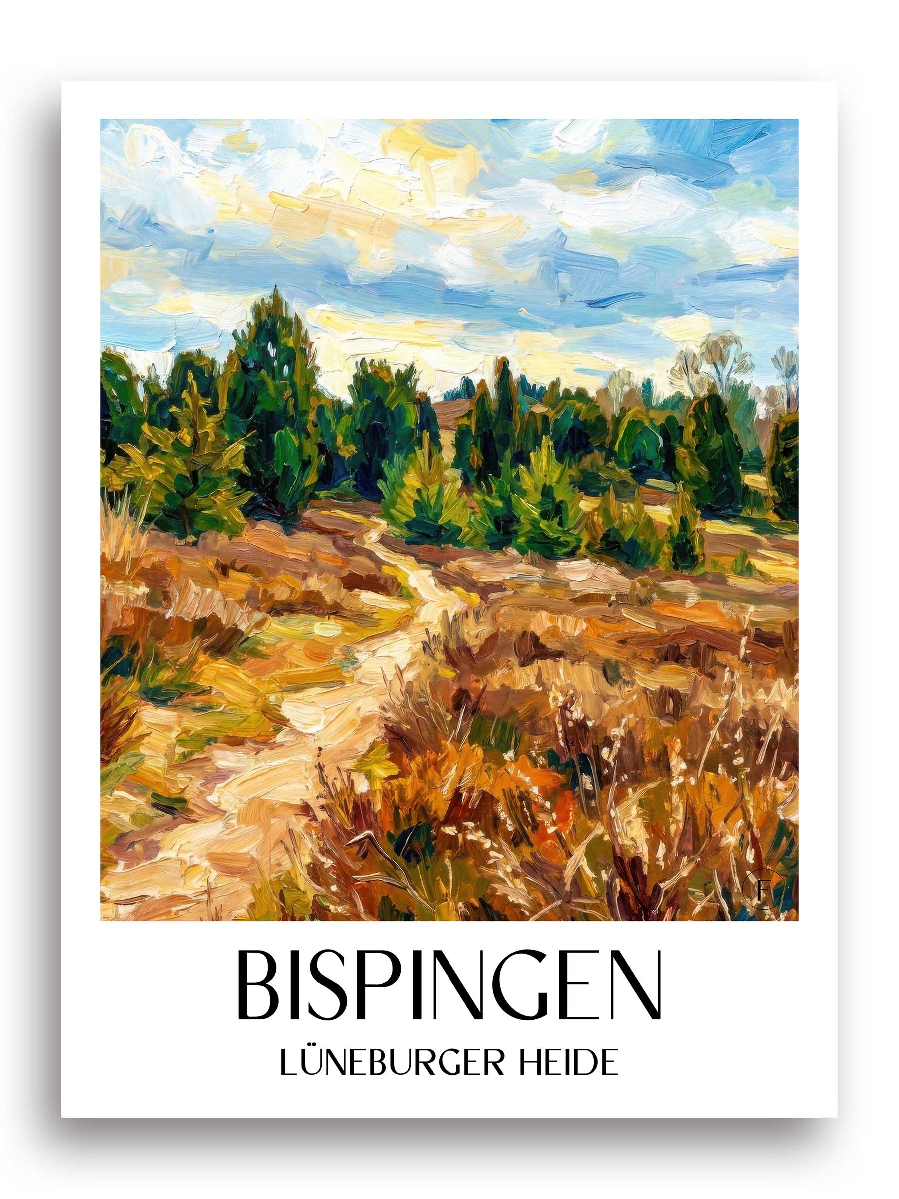 bispingen-lüneburger-heide-deutschland-poster-oil-painting-oelgemaelde